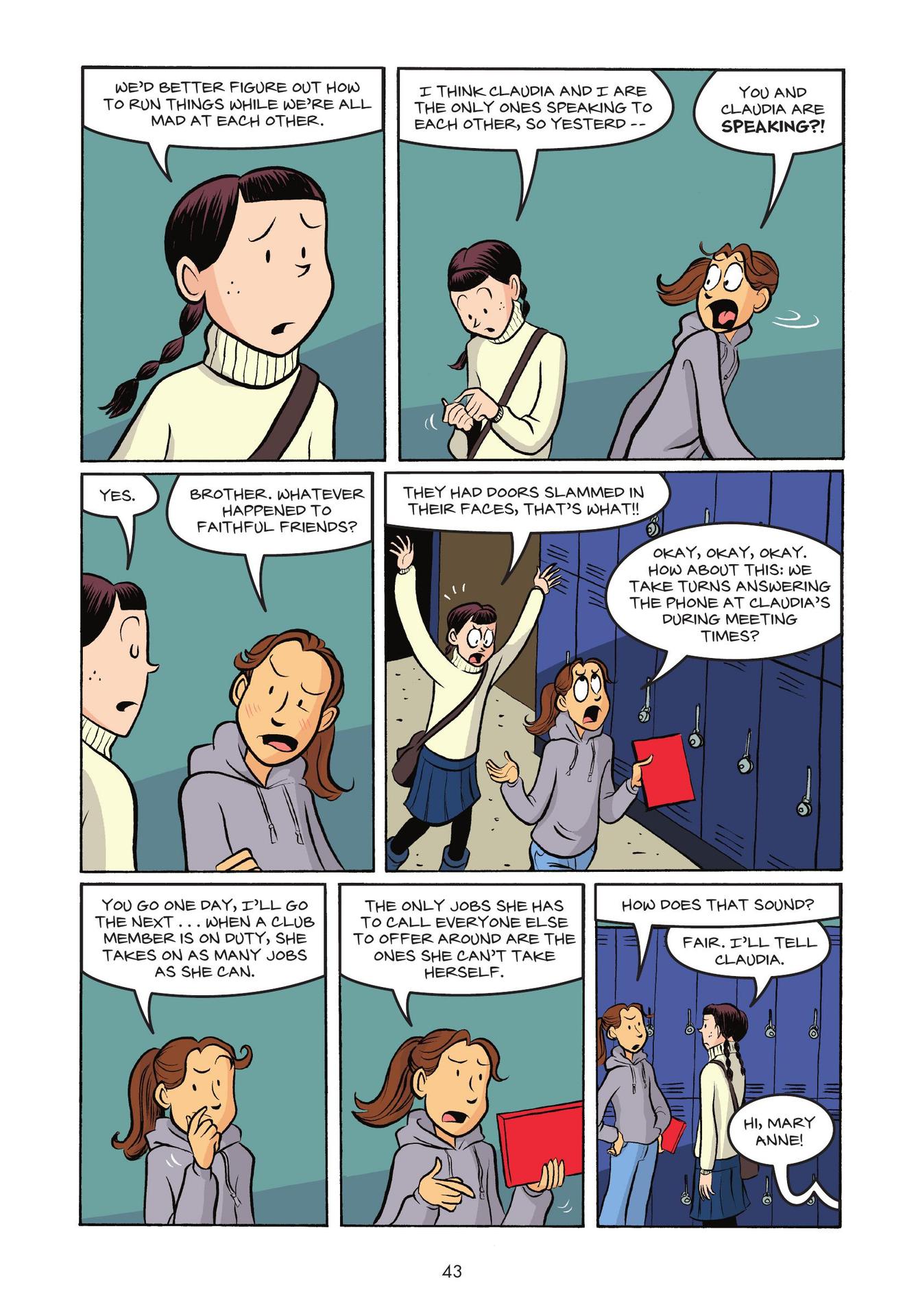 Read online The Baby-Sitters Club comic -  Issue # TPB 3 (Part 1) - 49