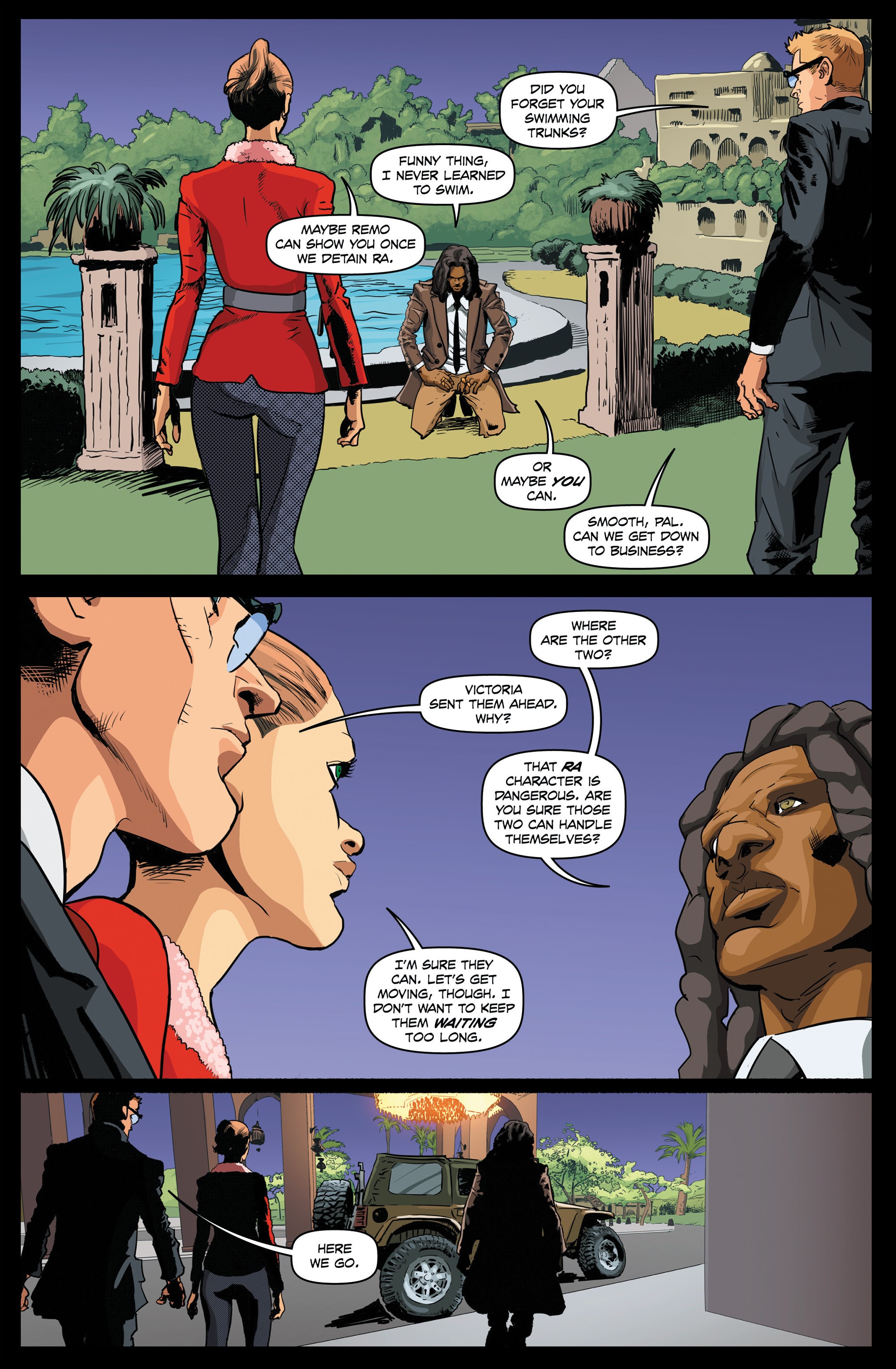 Read online The Agency (2014) comic -  Issue # TPB - 115