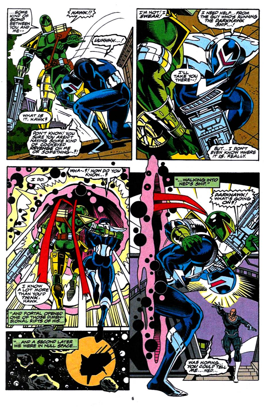 Read online Darkhawk (1991) comic -  Issue #47 - 6