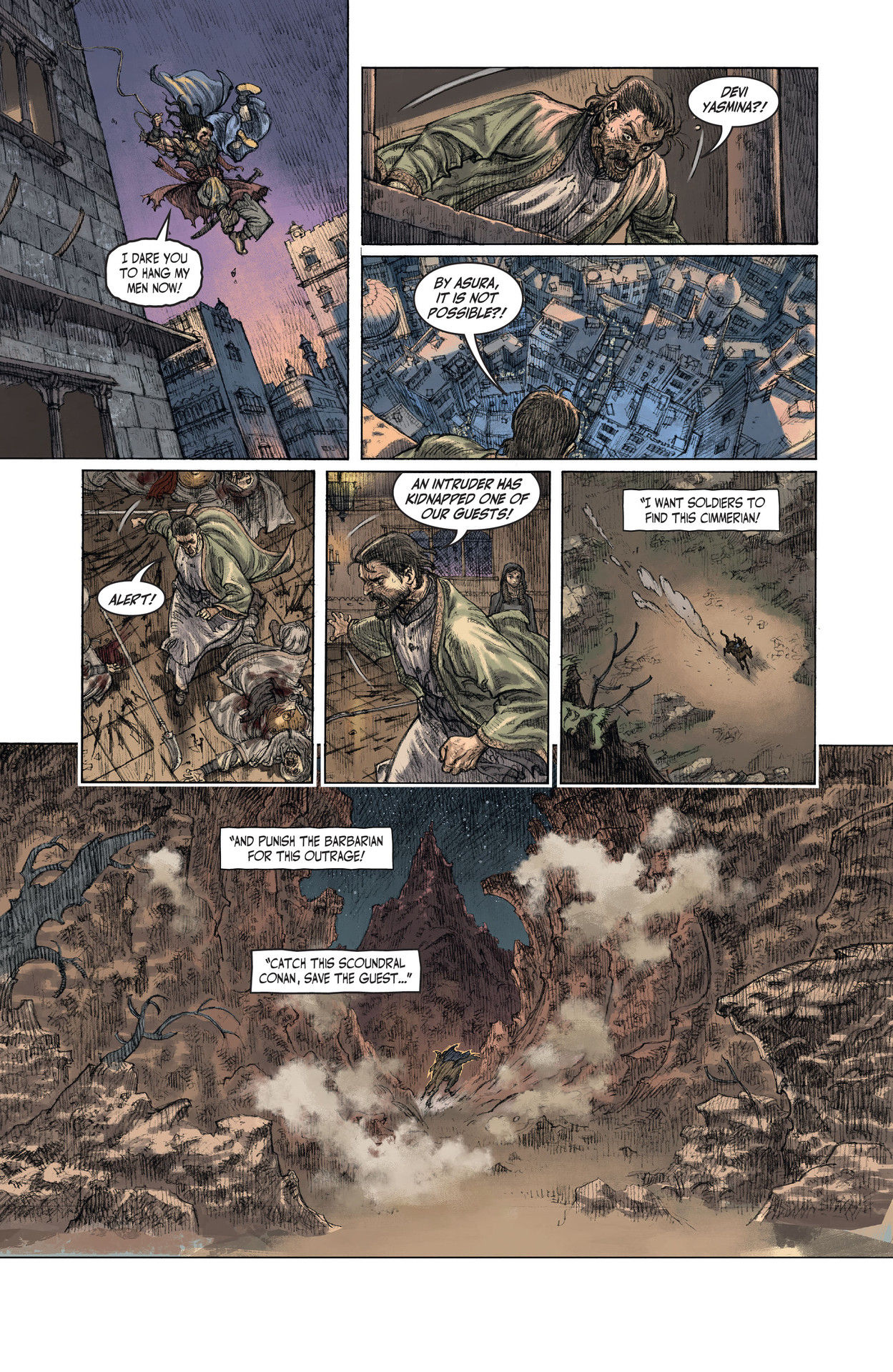 Read online The Cimmerian comic -  Issue # TPB 2 (Part 1) - 18