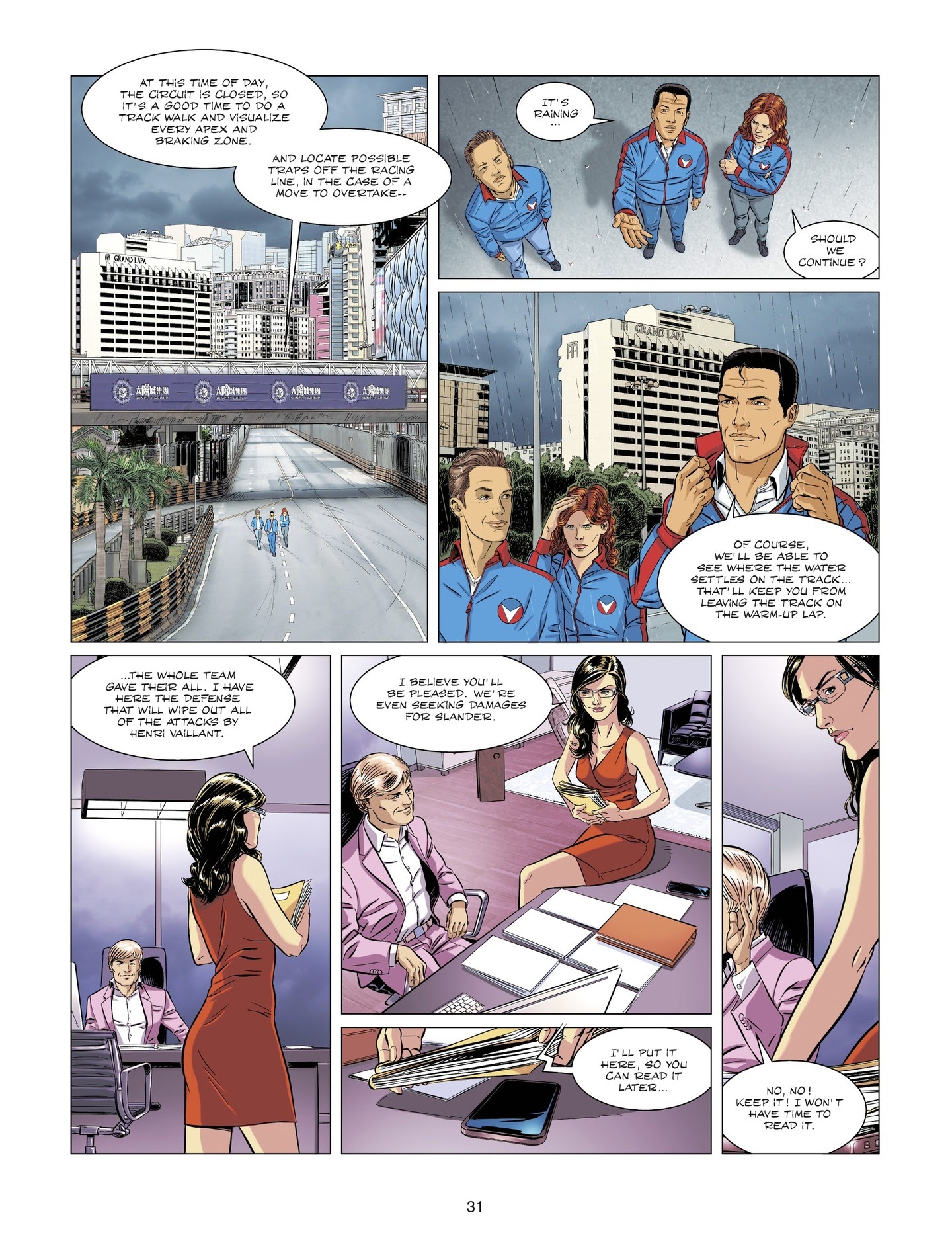 Read online Michel Vaillant comic -  Issue #7 - 31