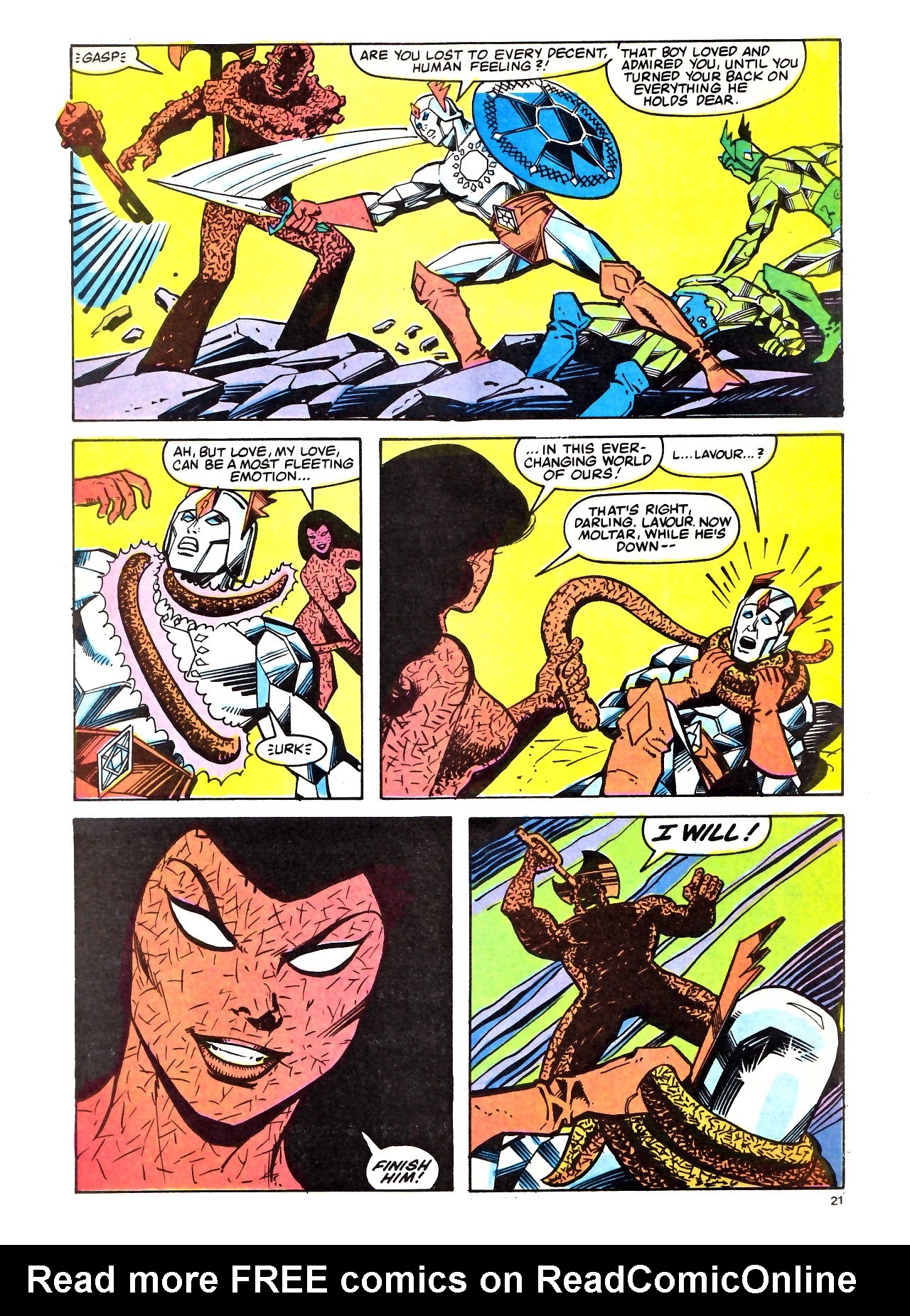 Read online Return of the Jedi comic -  Issue #68 - 21