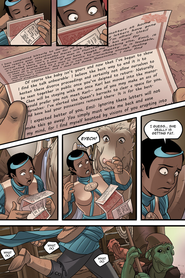 Read online Unsounded comic -  Issue #8 - 9