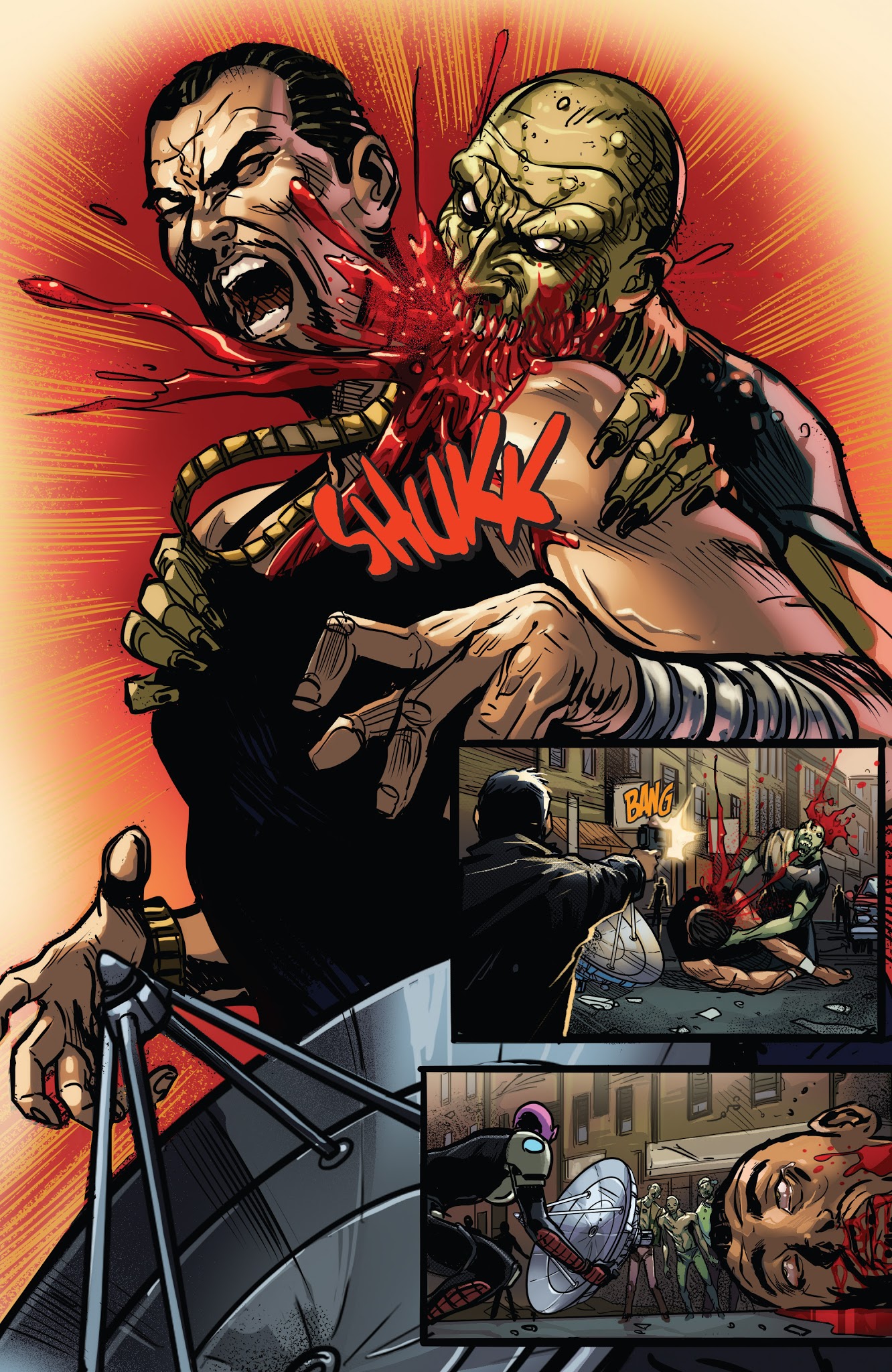 Read online Aliens vs. Zombies comic -  Issue #4 - 23