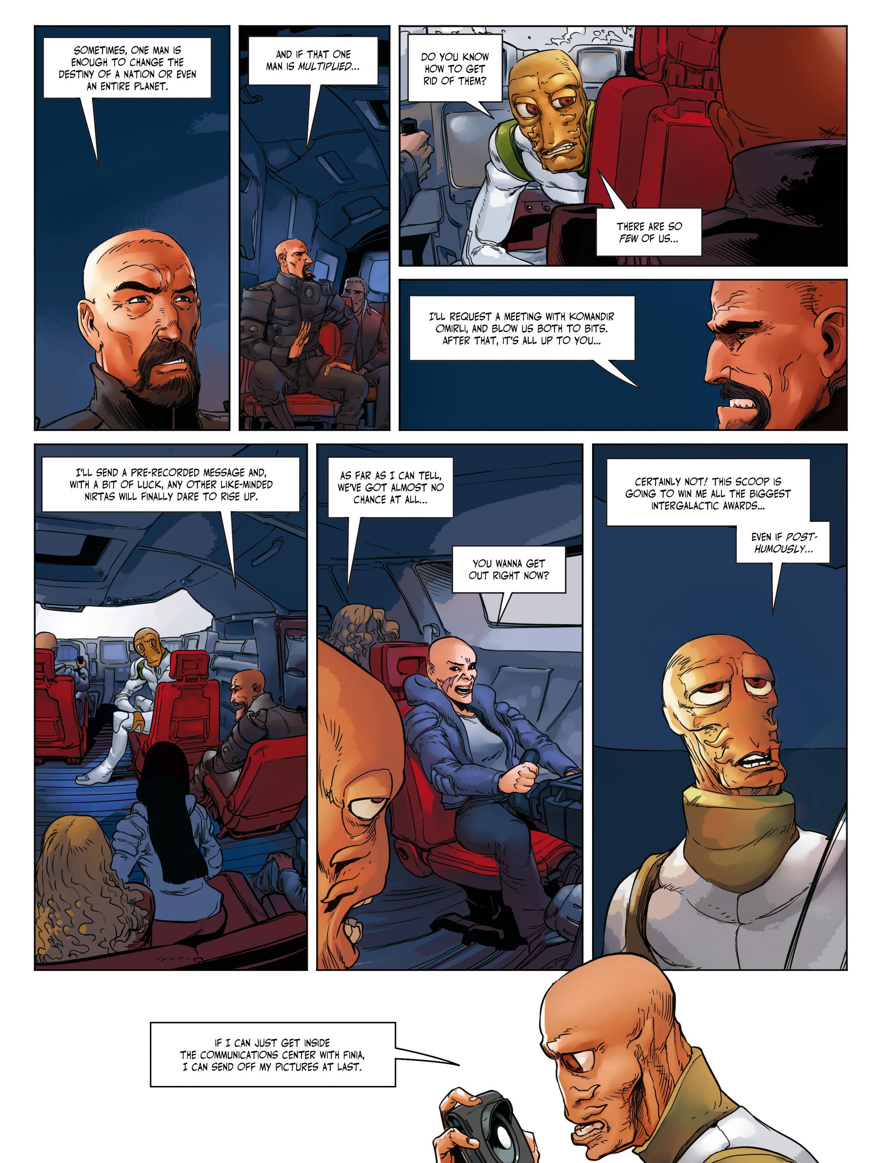 Read online Off-World Blues comic -  Issue #3 - 37