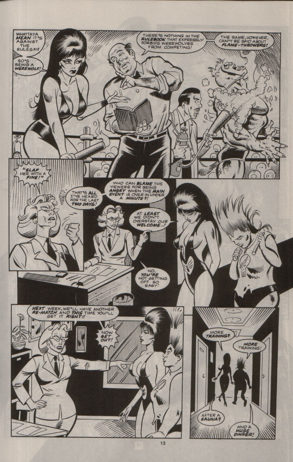 Read online Elvira, Mistress of the Dark comic -  Issue #21 - 14