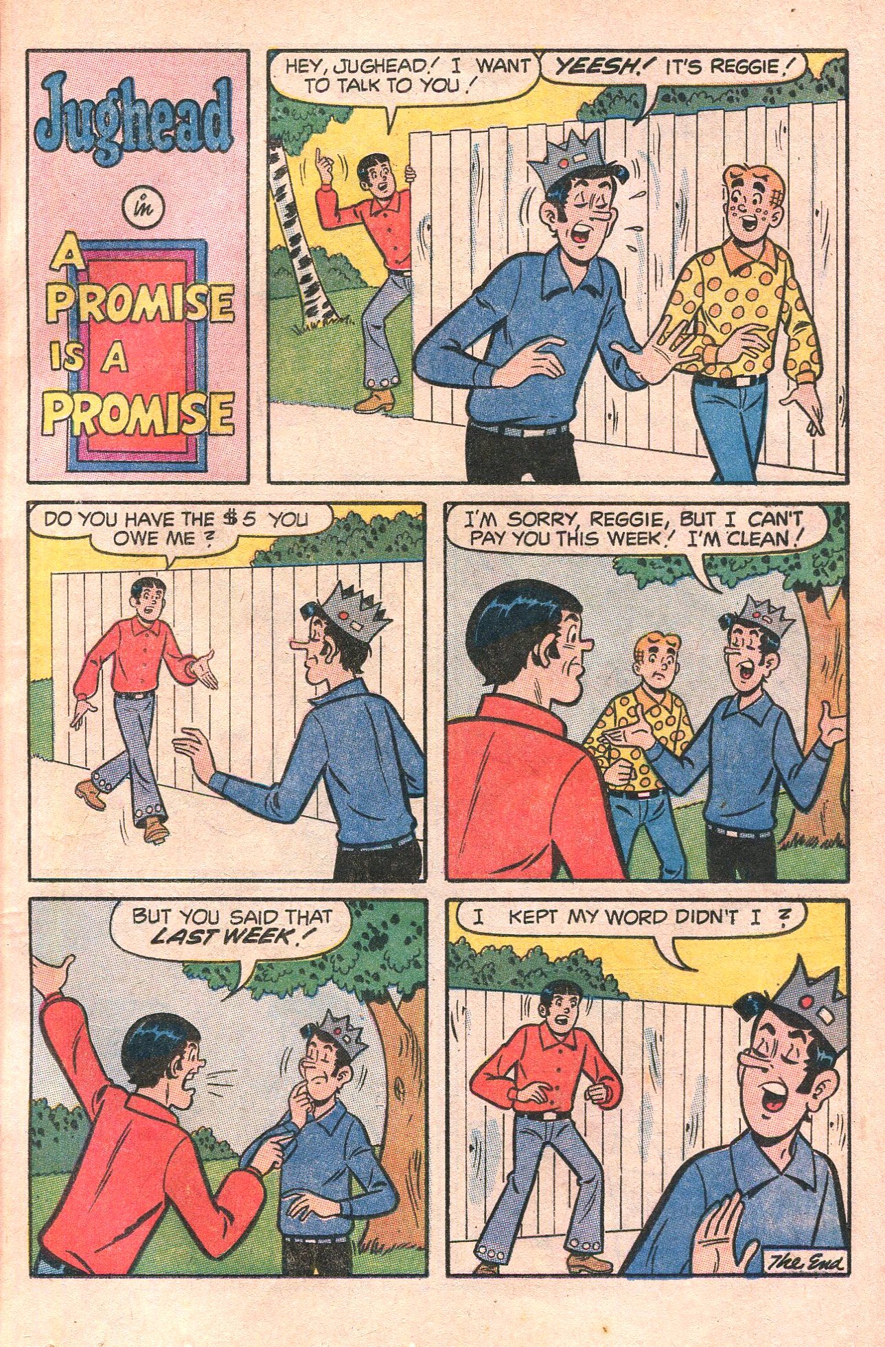 Read online Jughead's Jokes comic -  Issue #22 - 7