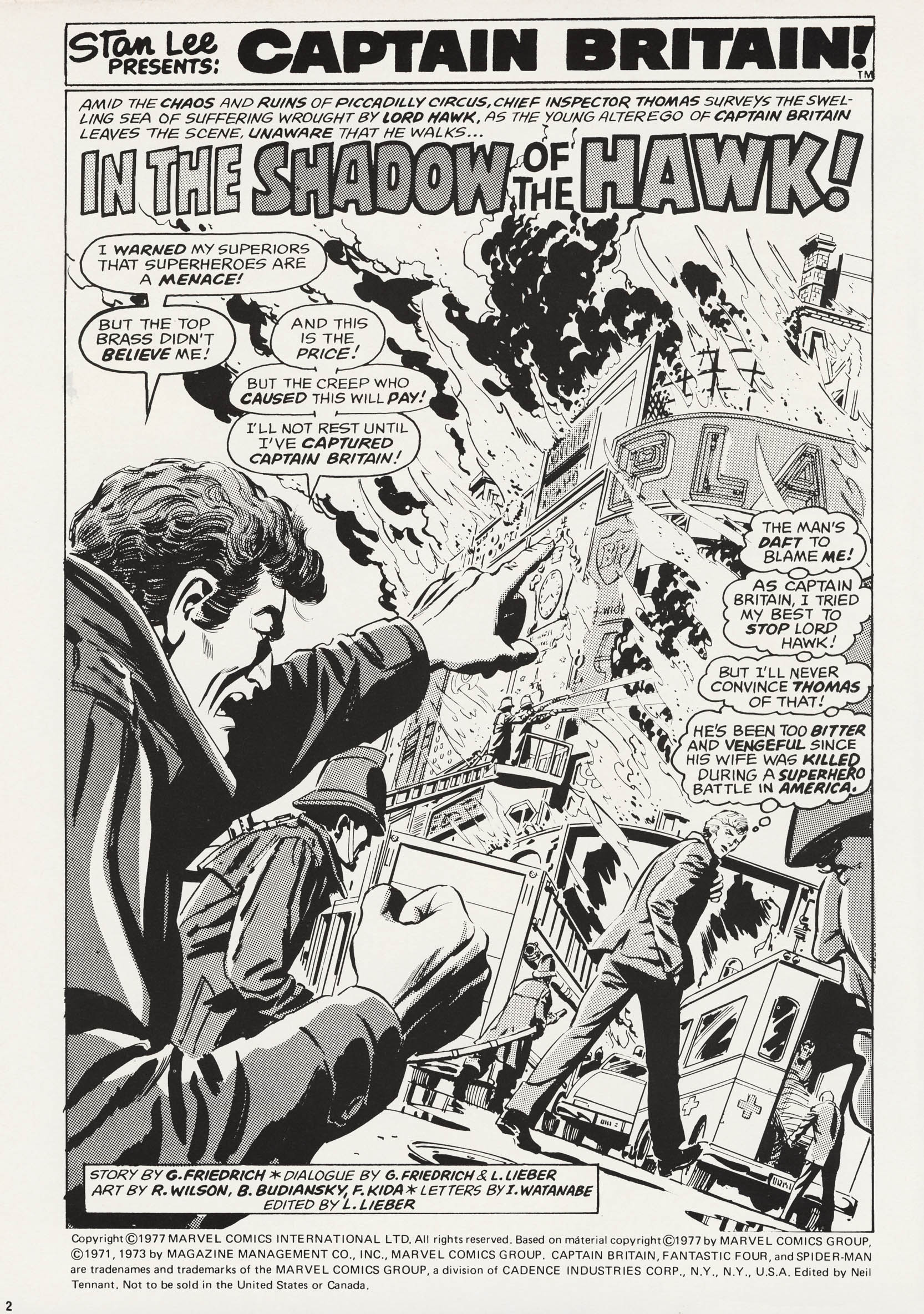 Read online Captain Britain (1976) comic -  Issue #31 - 2