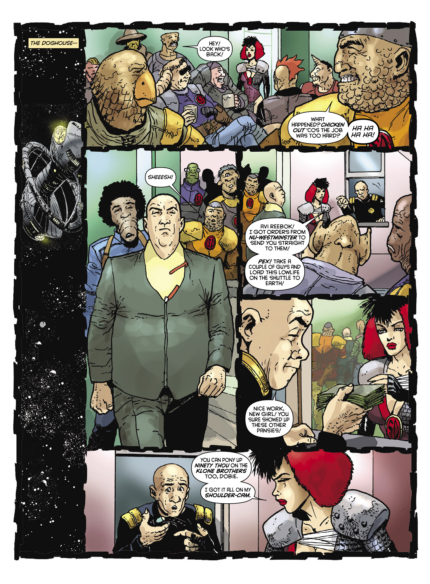 Read online Strontium Dog: The Son comic -  Issue # TPB - 103