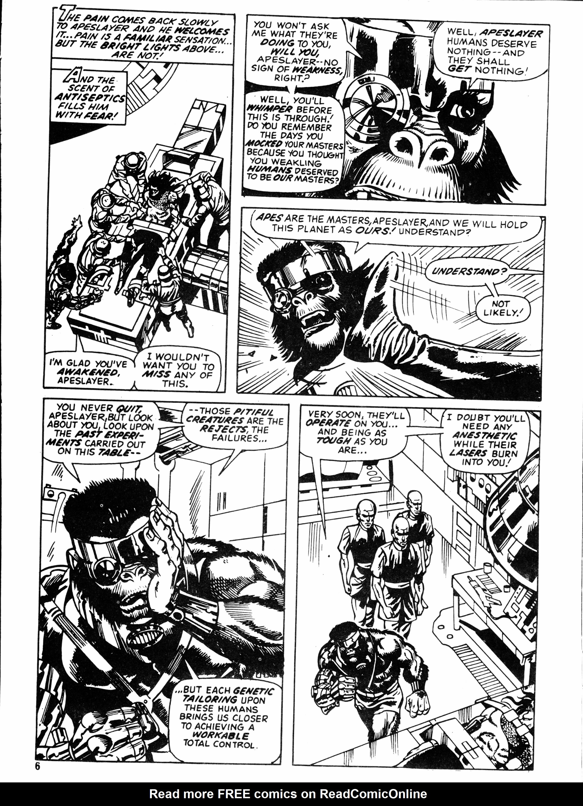 Read online Planet of the Apes (1974) comic -  Issue #29 - 6