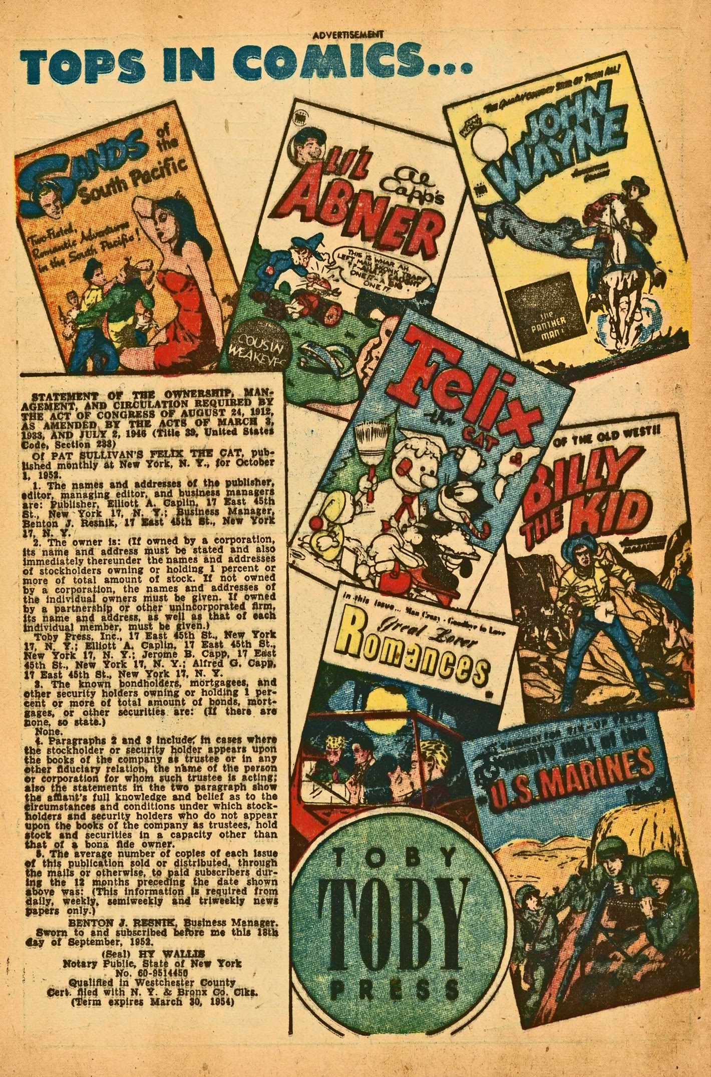 Read online Felix the Cat (1951) comic -  Issue #39 - 20