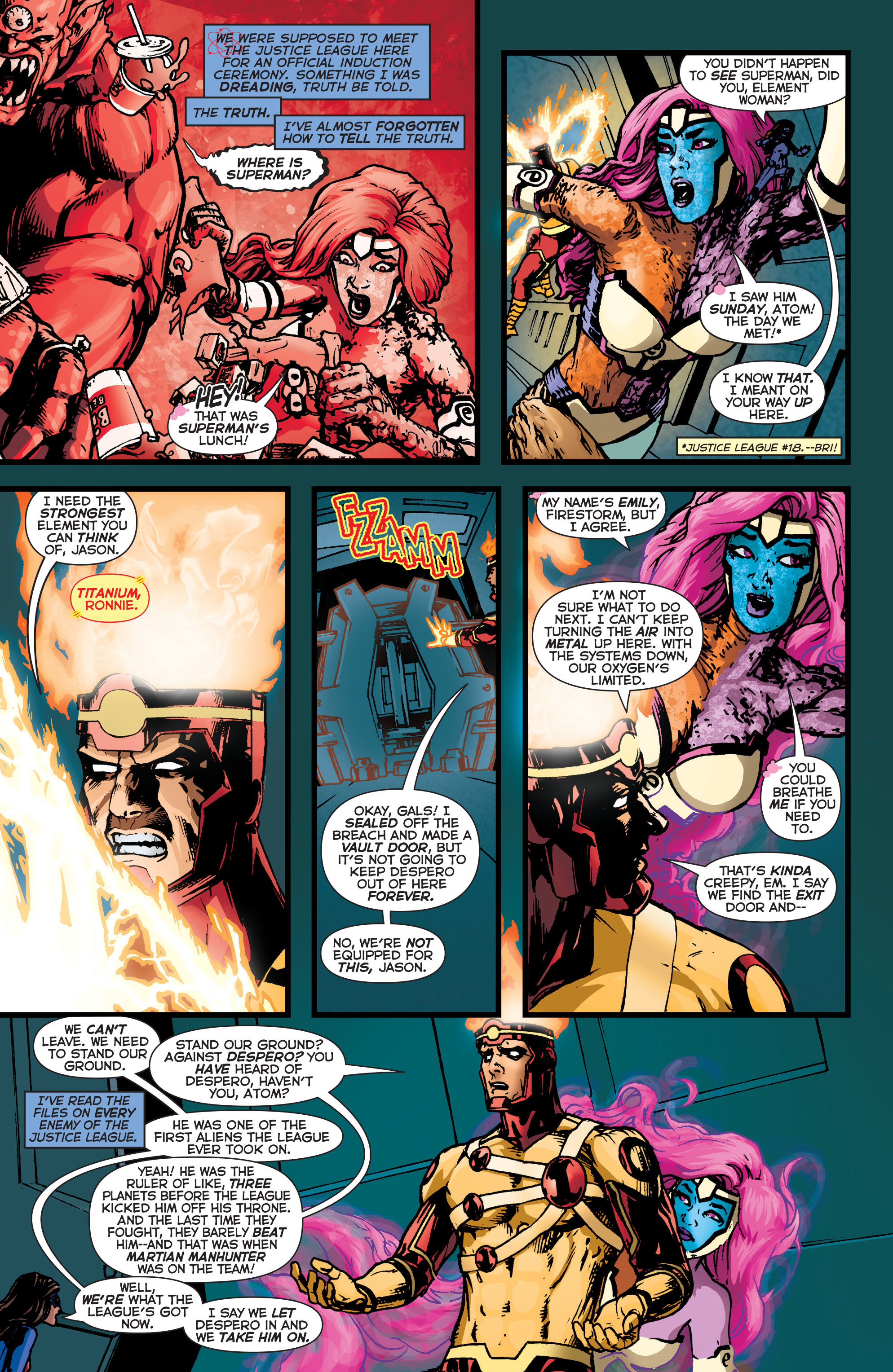 Read online Justice League (2011) comic -  Issue #20 - 5