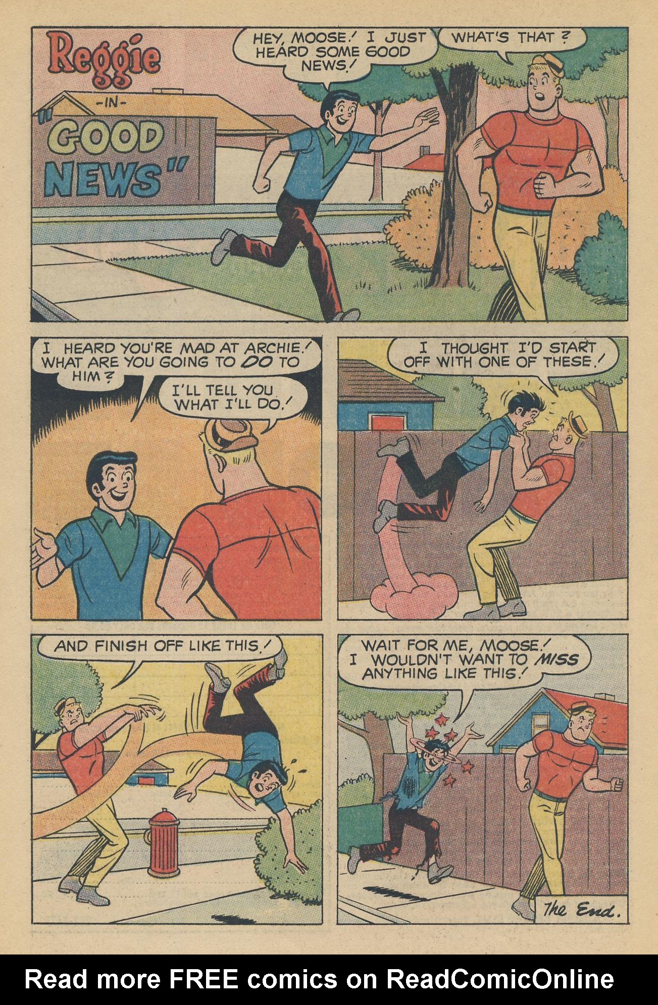 Read online Reggie's Wise Guy Jokes comic -  Issue #14 - 60