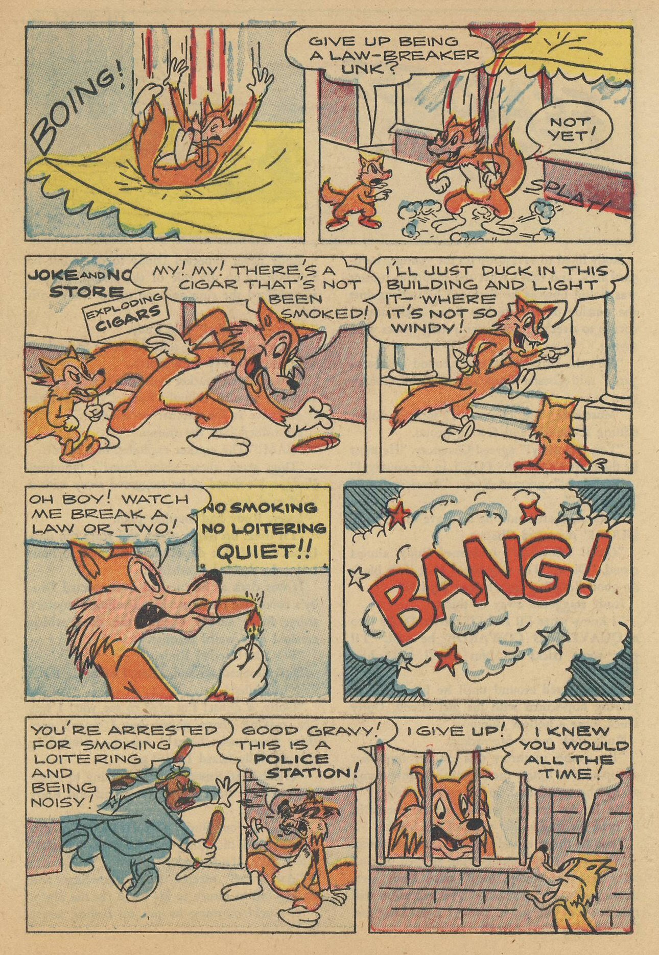 Read online Paul Terry's Mighty Mouse Comics comic -  Issue #45 - 57