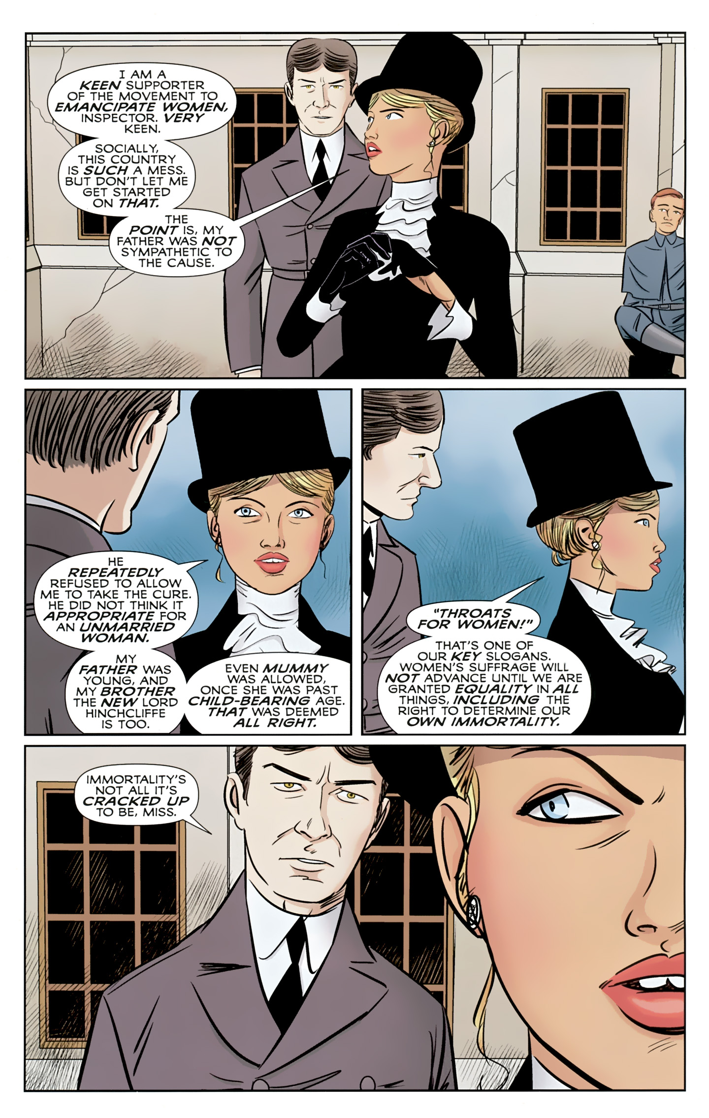 Read online The New Deadwardians comic -  Issue #5 - 10