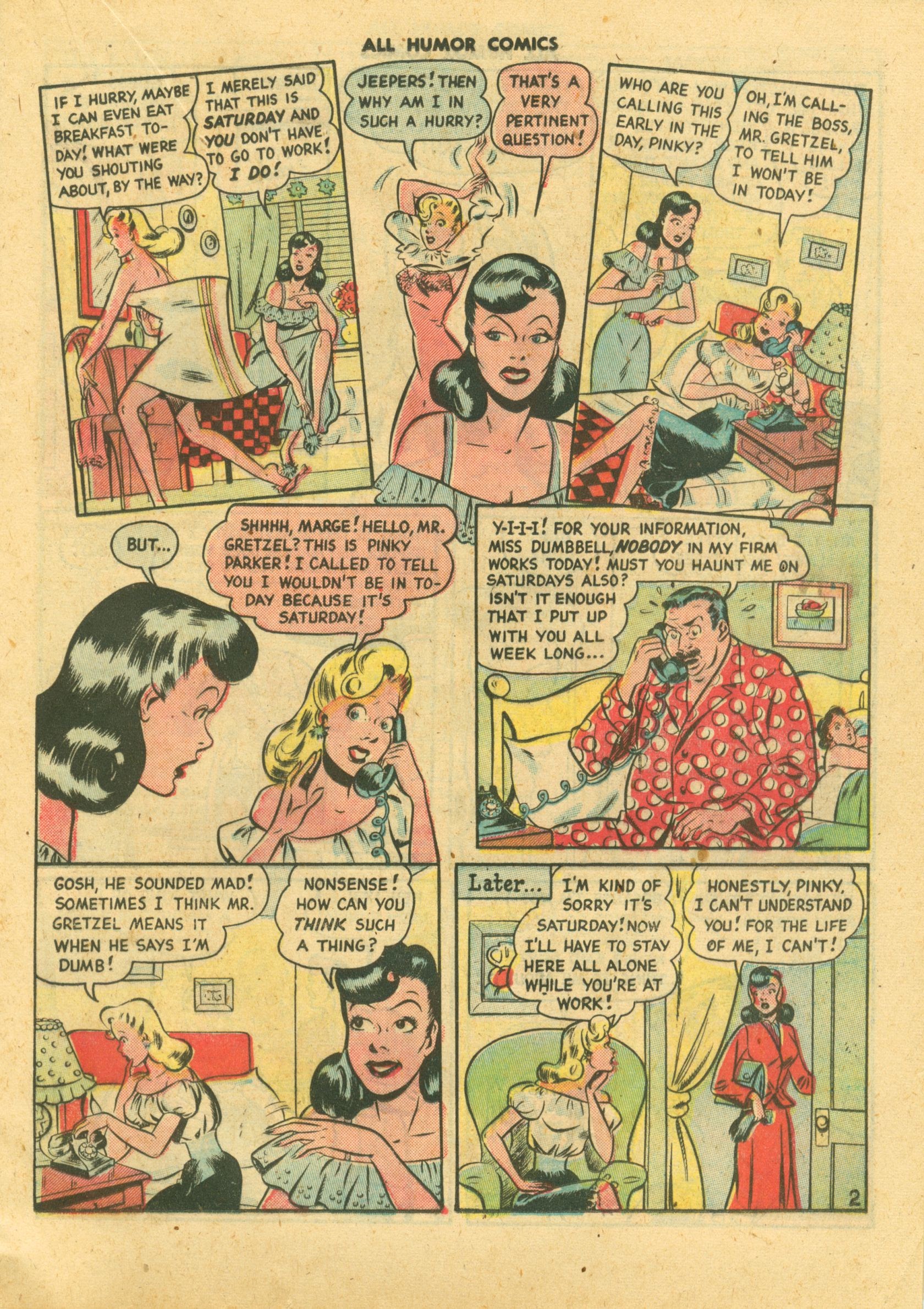 Read online All Humor Comics comic -  Issue #13 - 21