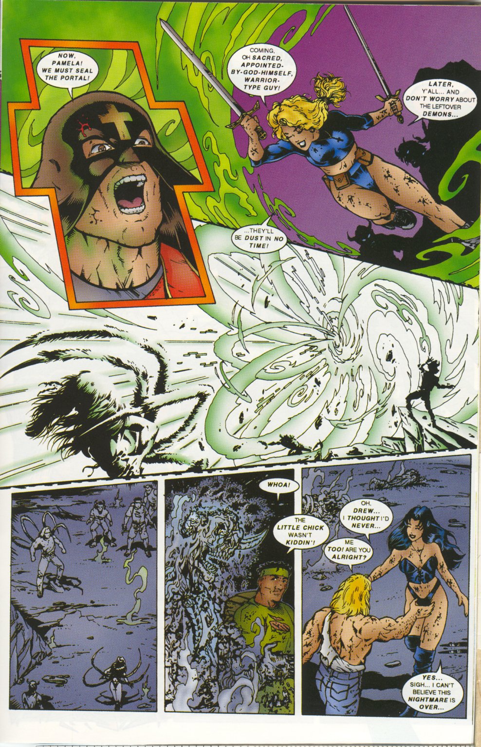 Read online Widow: Metal Gypsies comic -  Issue #3 - 23