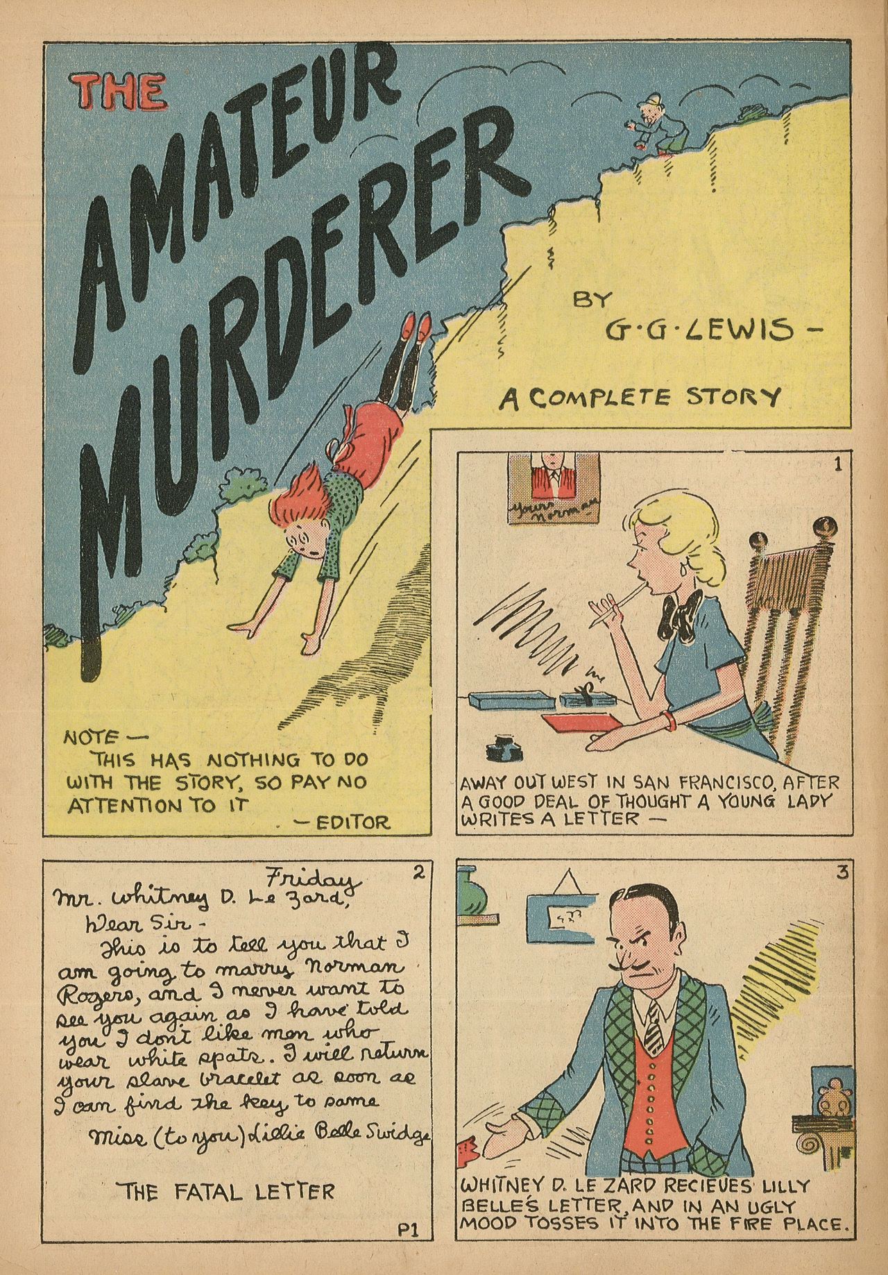 Read online Detective Picture Stories comic -  Issue #2 - 2