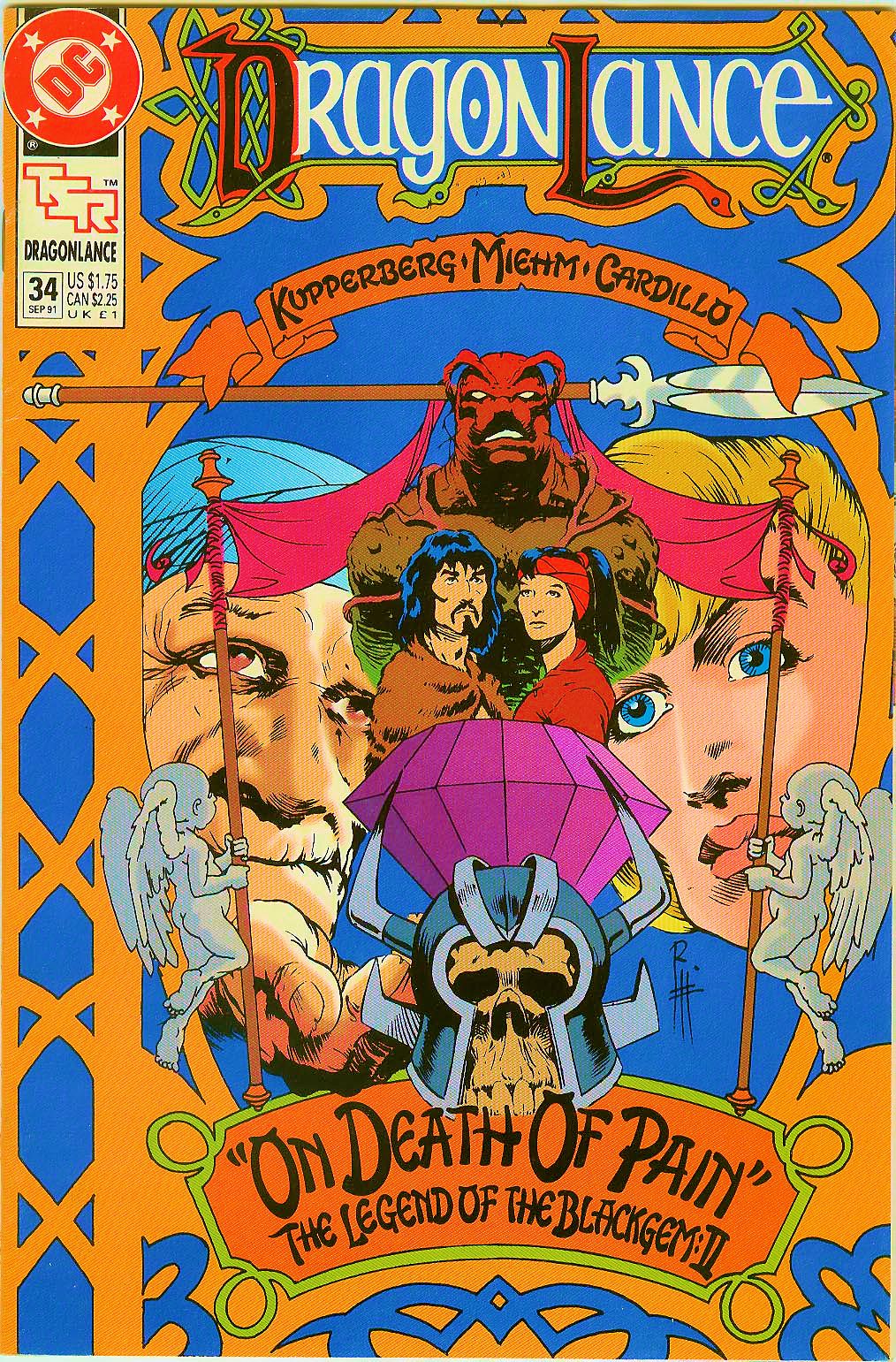 Read online Dragonlance comic -  Issue #34 - 1