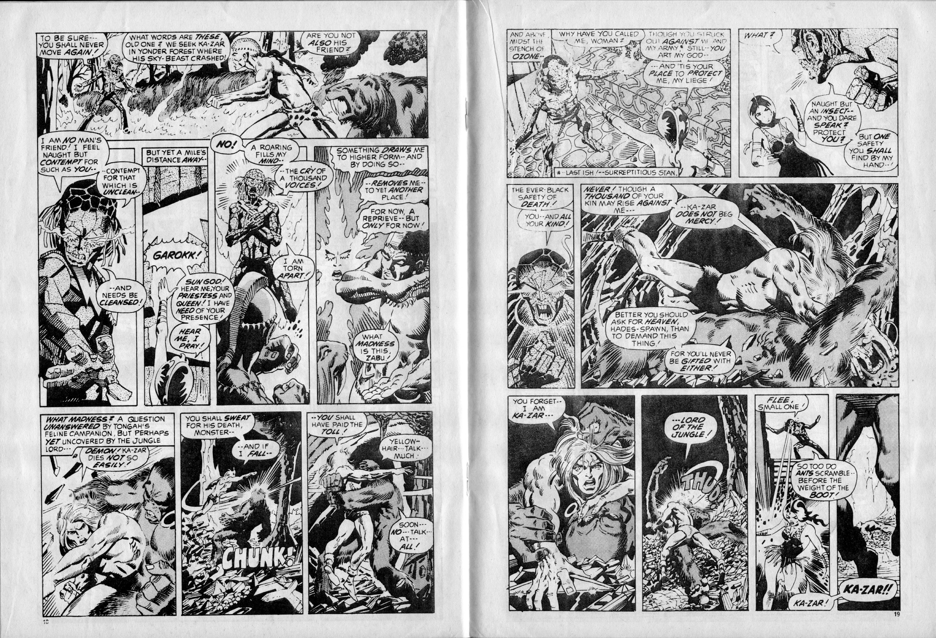 Read online Planet of the Apes (1974) comic -  Issue #6 - 10