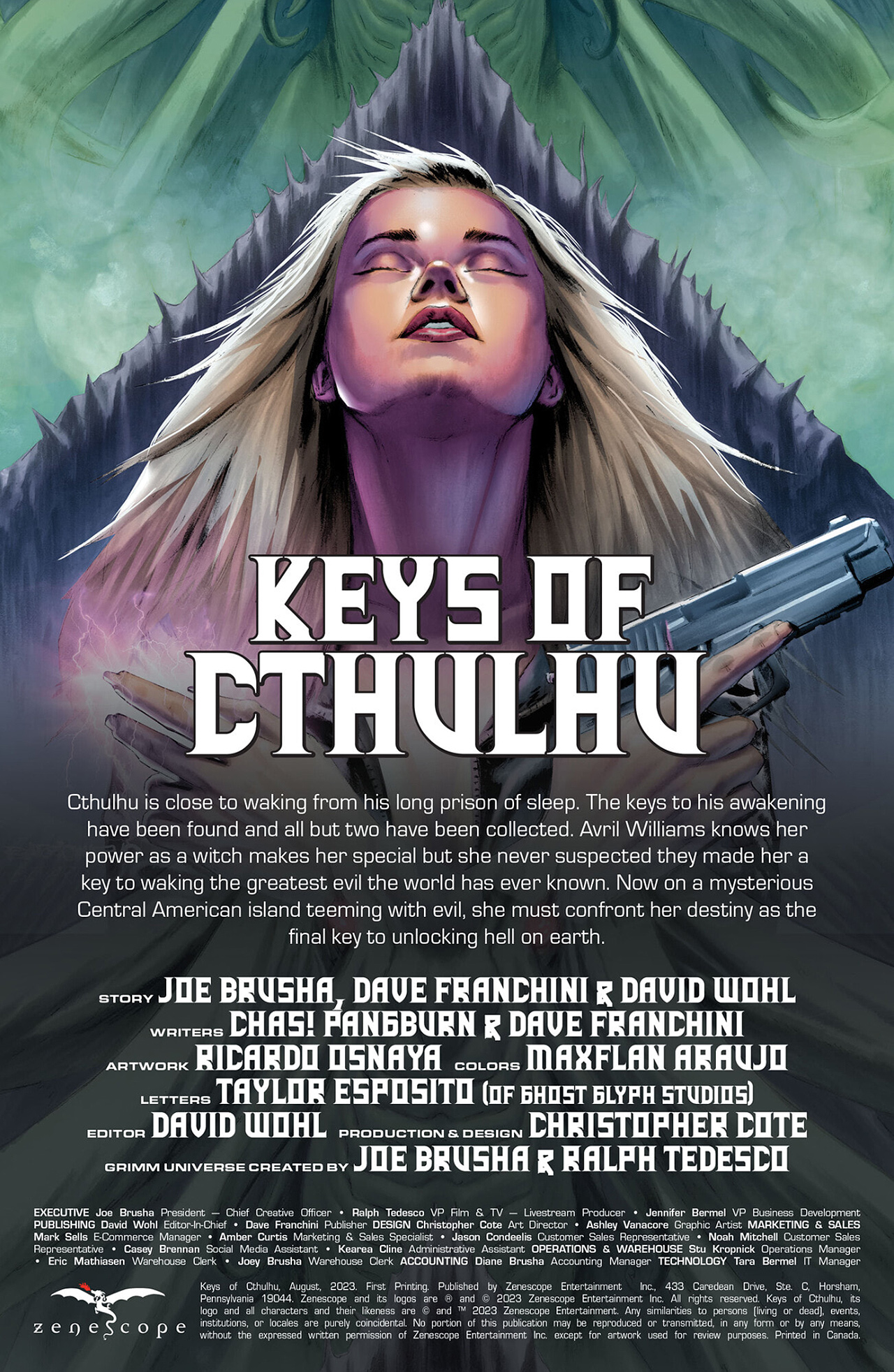 Read online Keys of Cthulhu comic -  Issue # Full - 2