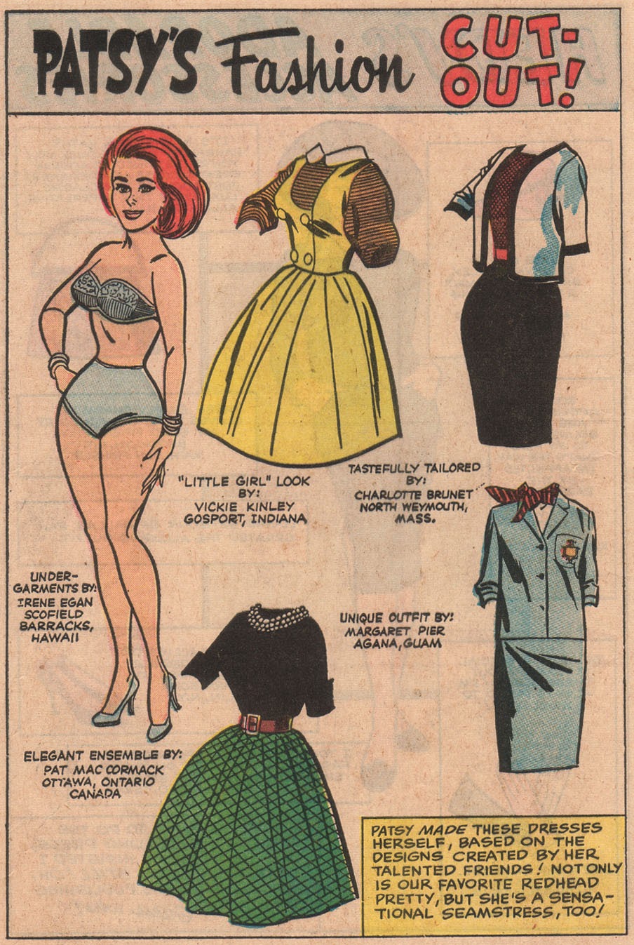 Read online Patsy Walker's Fashion Parade comic -  Issue # Full - 36