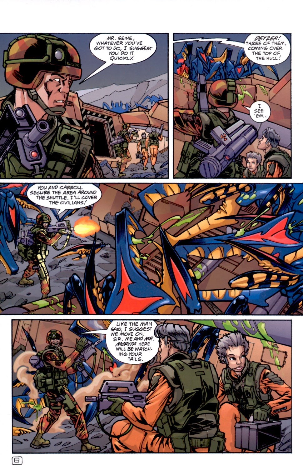 Read online Starship Troopers: Insect Touch comic -  Issue #3 - 10
