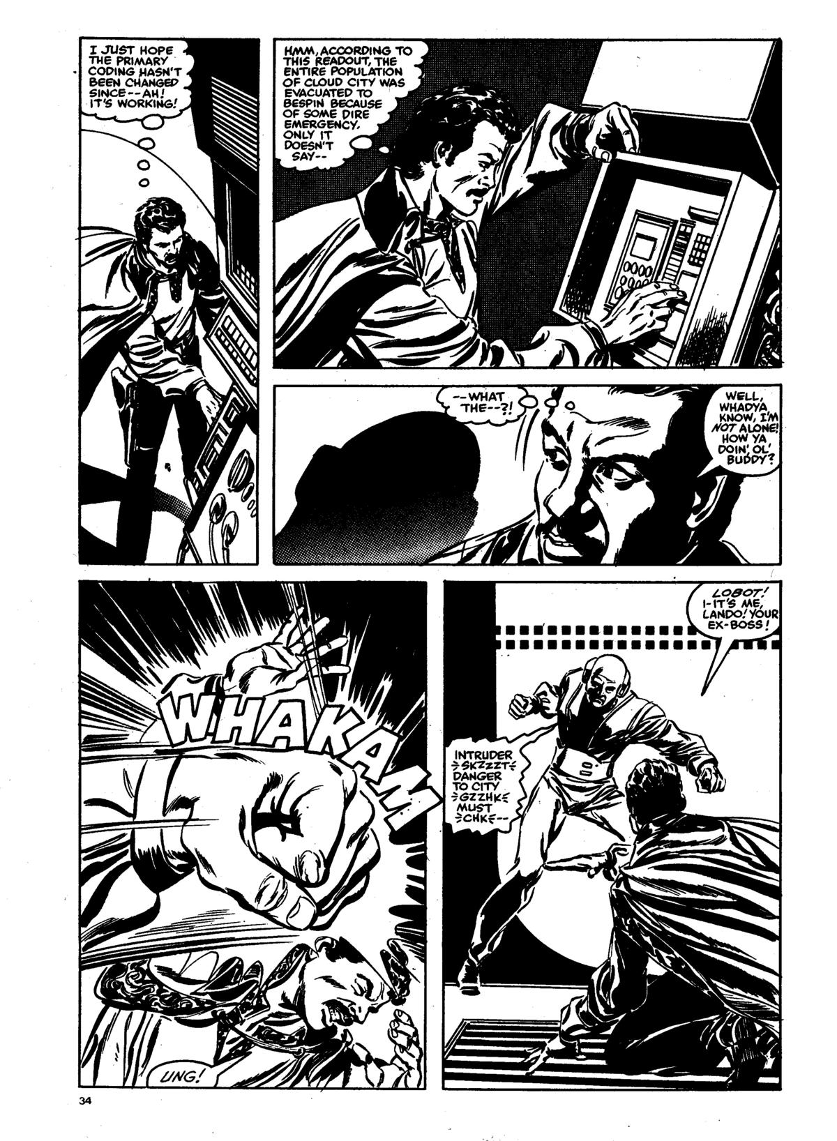 Read online Star Wars Weekly comic -  Issue #154 - 34
