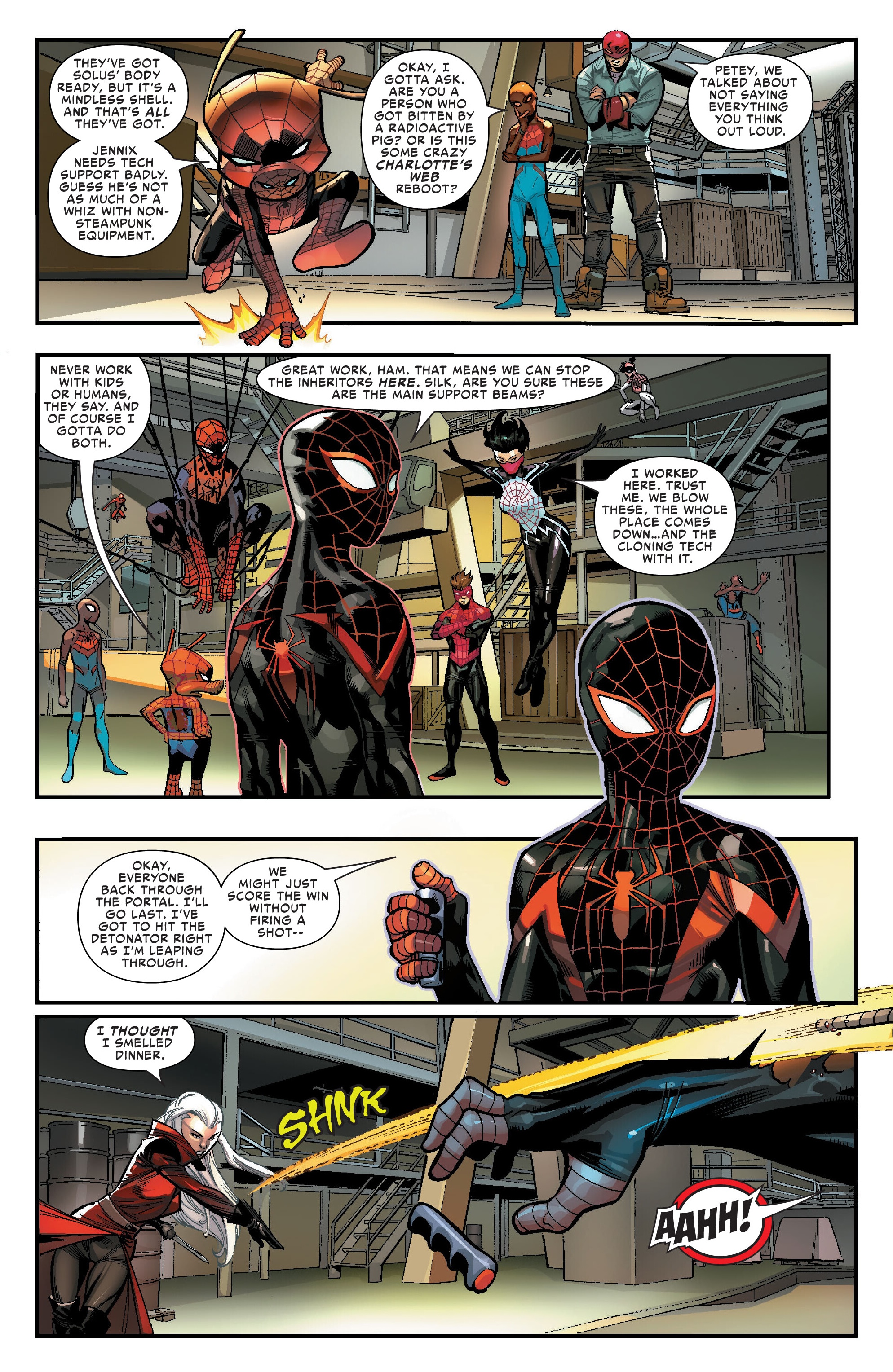 Read online Spider-Verse/Spider-Geddon Omnibus comic -  Issue # TPB (Part 11) - 100