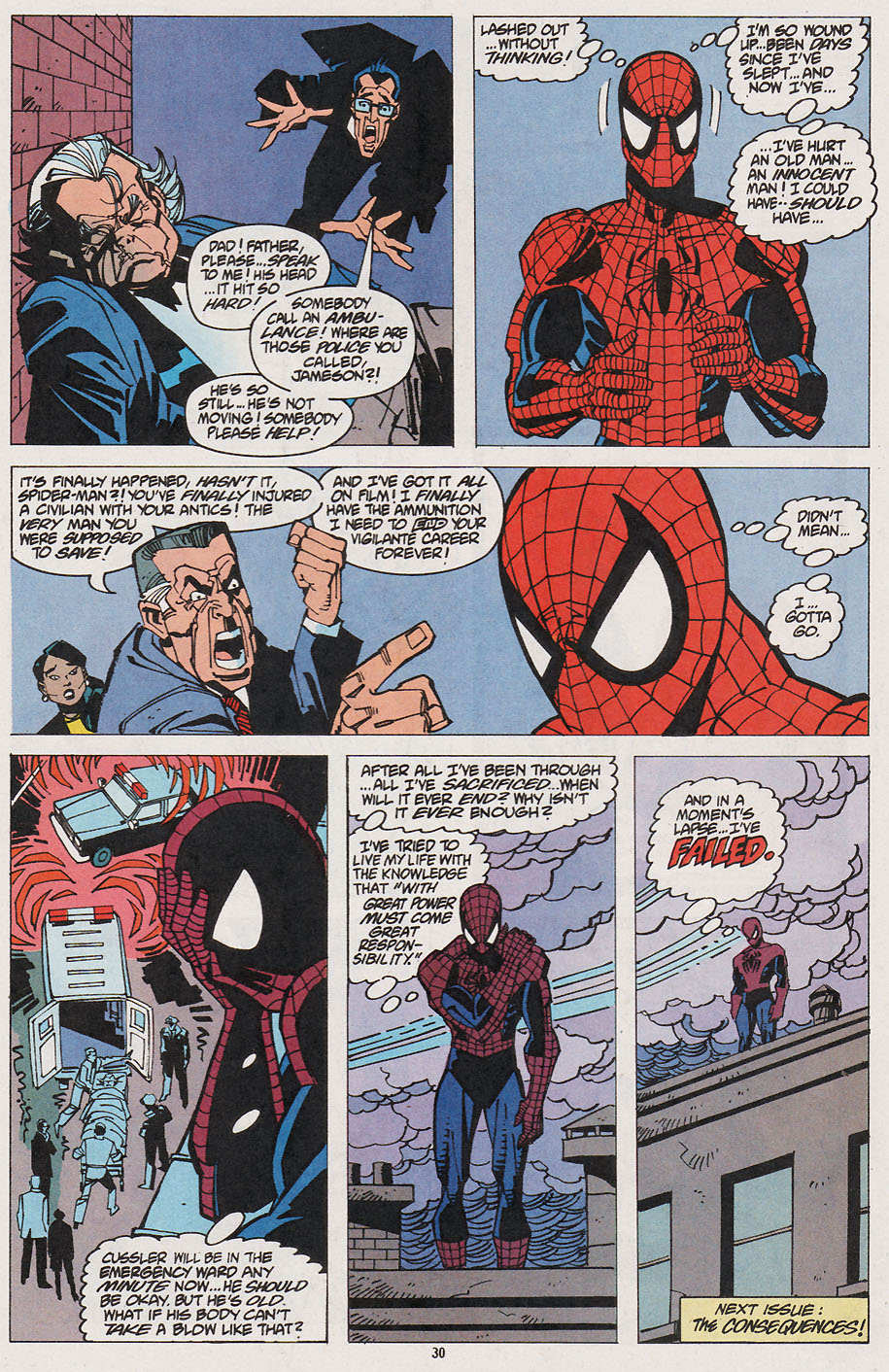 Read online The Spectacular Spider-Man (1976) comic -  Issue #215 - 24