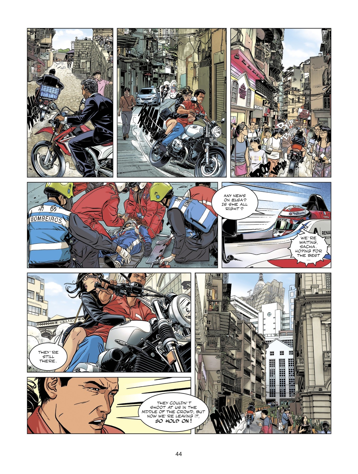 Read online Michel Vaillant comic -  Issue #7 - 44