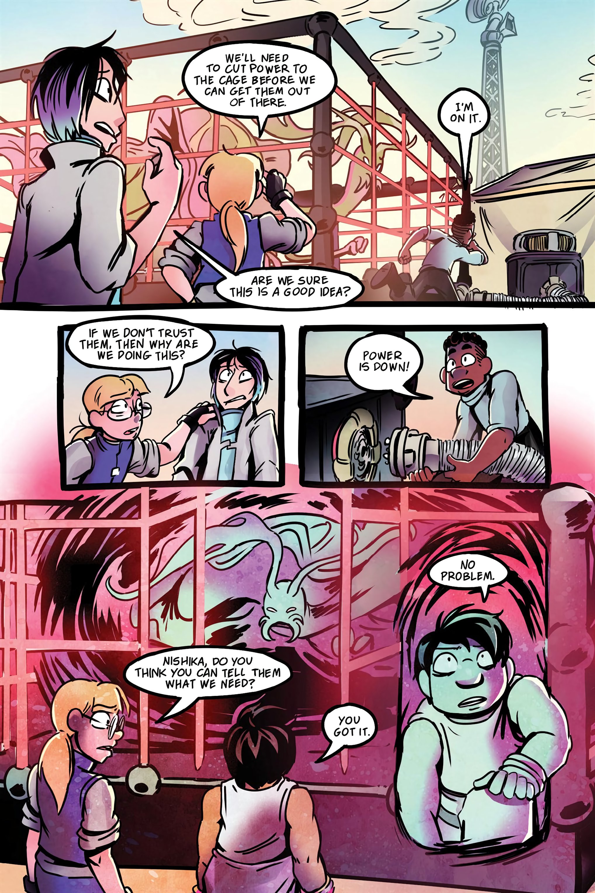Read online Cosmic Cadets: Contact! comic -  Issue # TPB (Part 2) - 38