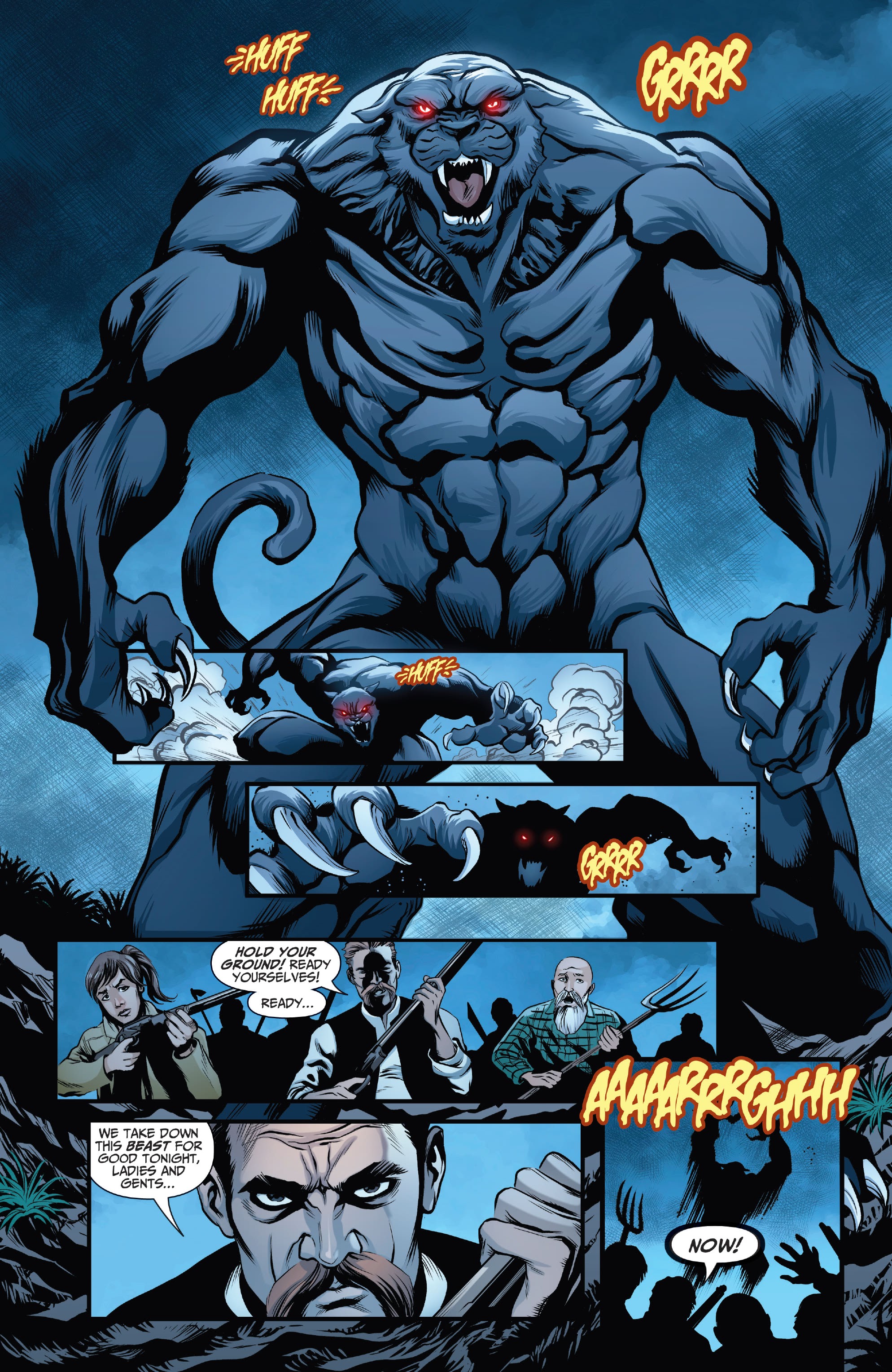 Read online Van Helsing: Beast of Exmoor comic -  Issue # Full - 5