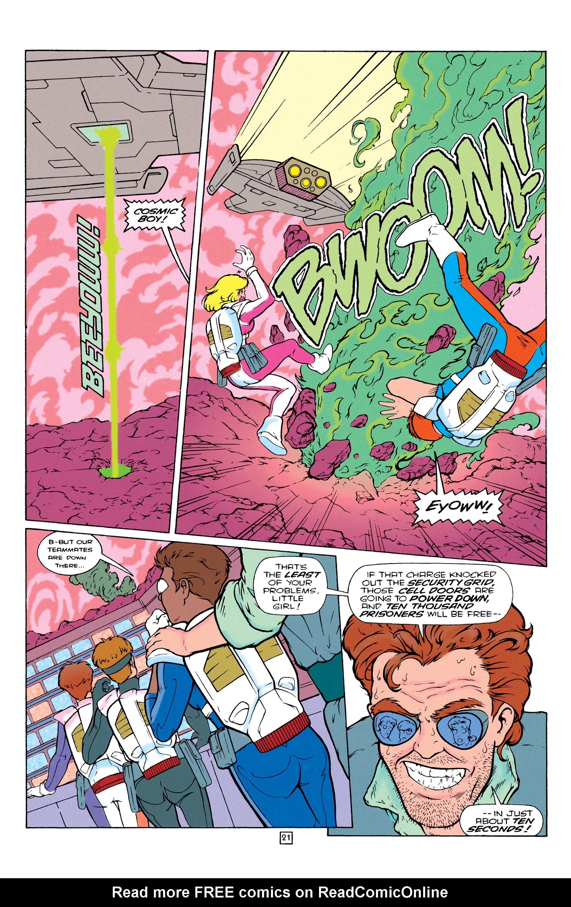 Read online Legionnaires comic -  Issue #21 - 22