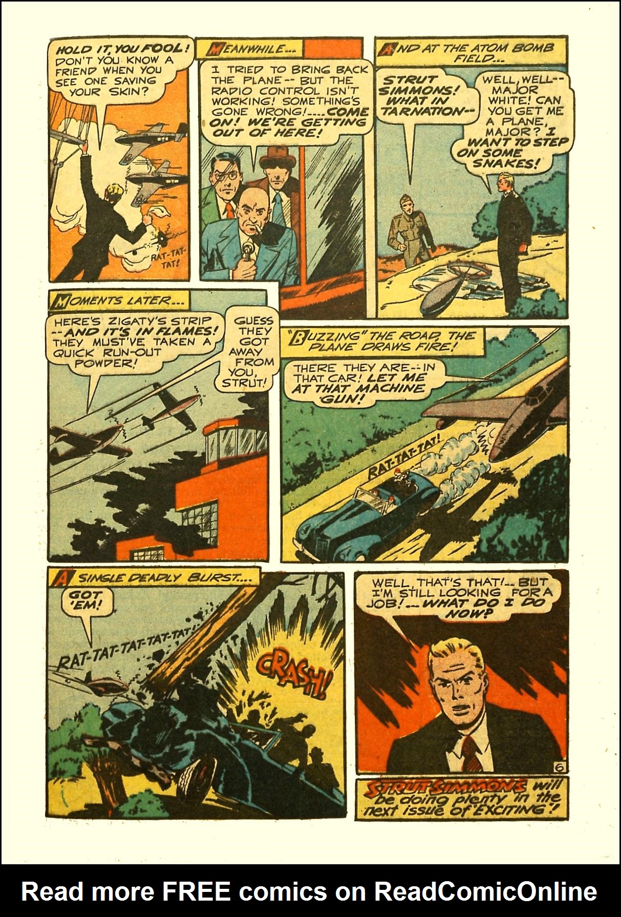 Read online Exciting Comics comic -  Issue #57 - 49