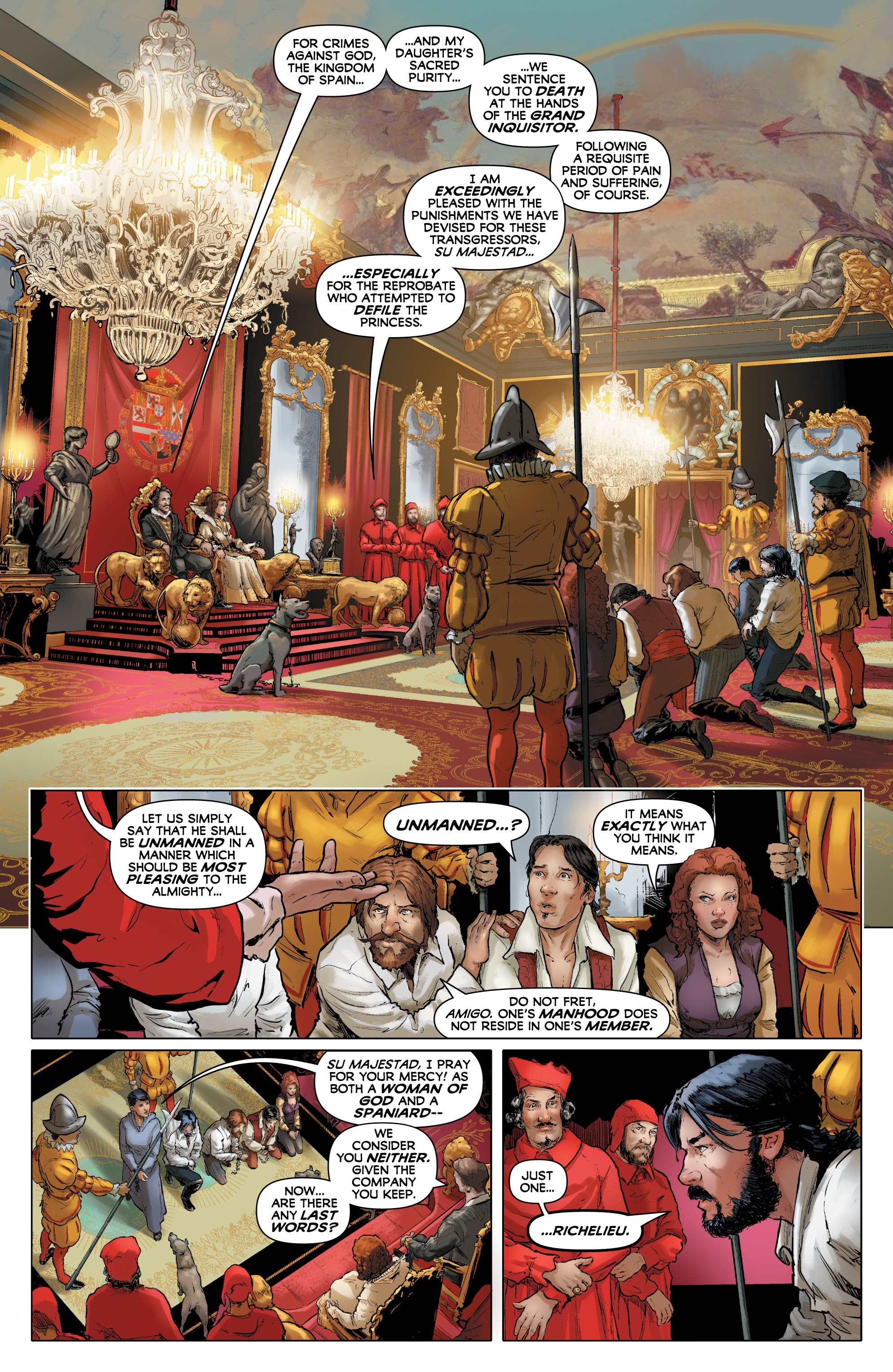 Read online Seven Swords comic -  Issue #3 - 3