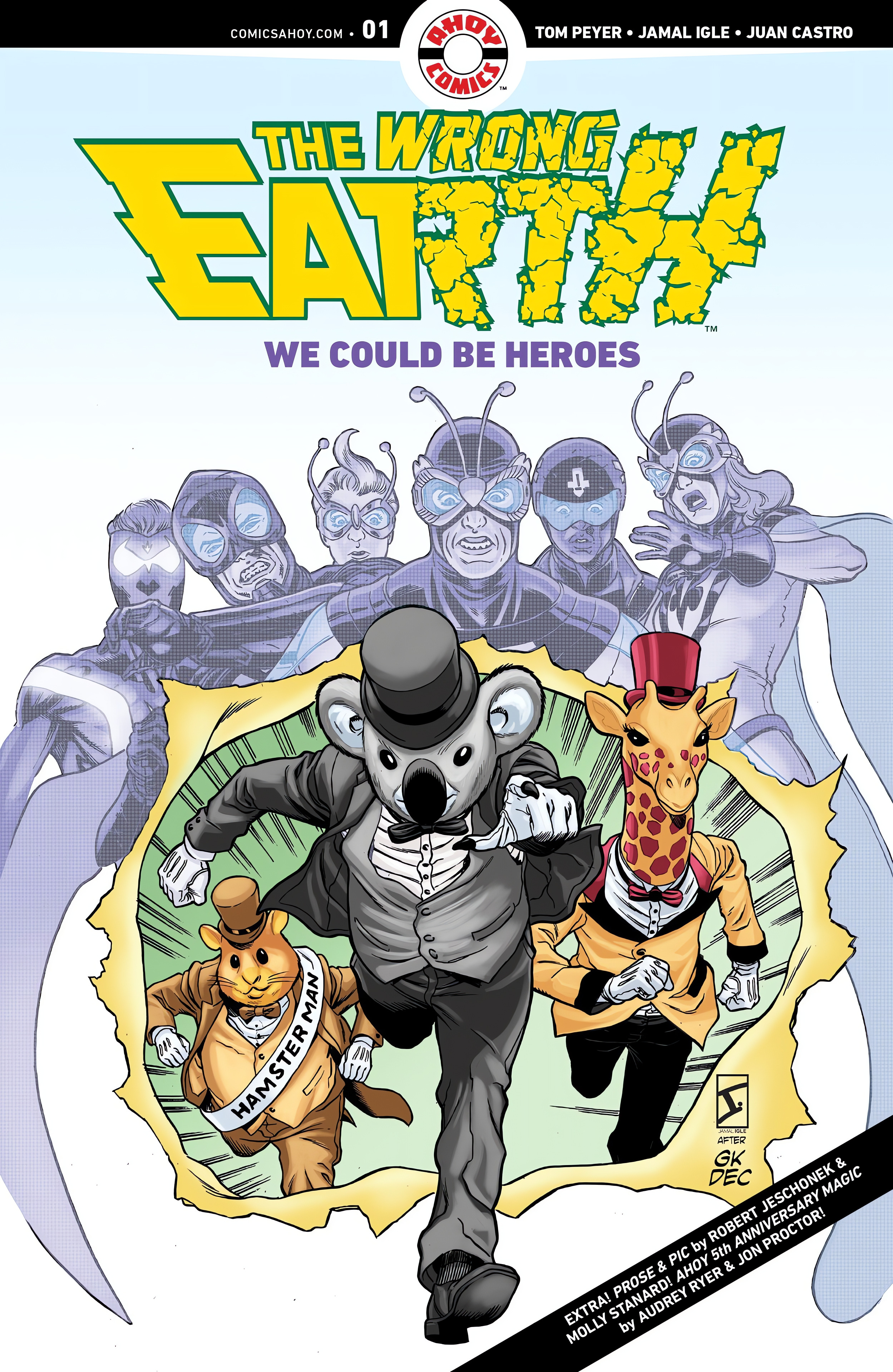 Read online The Wrong Earth: We Could Be Heroes comic -  Issue #1 - 1