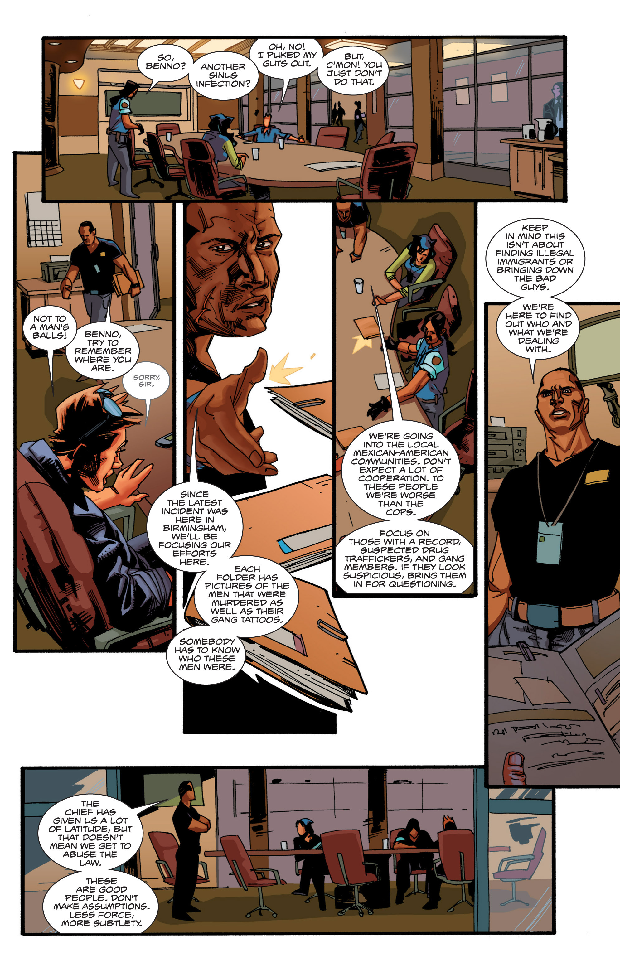 Read online ICE comic -  Issue #1 - 17