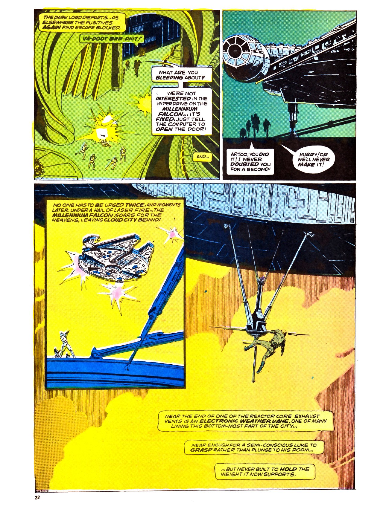 Read online Return of the Jedi comic -  Issue #64 - 22