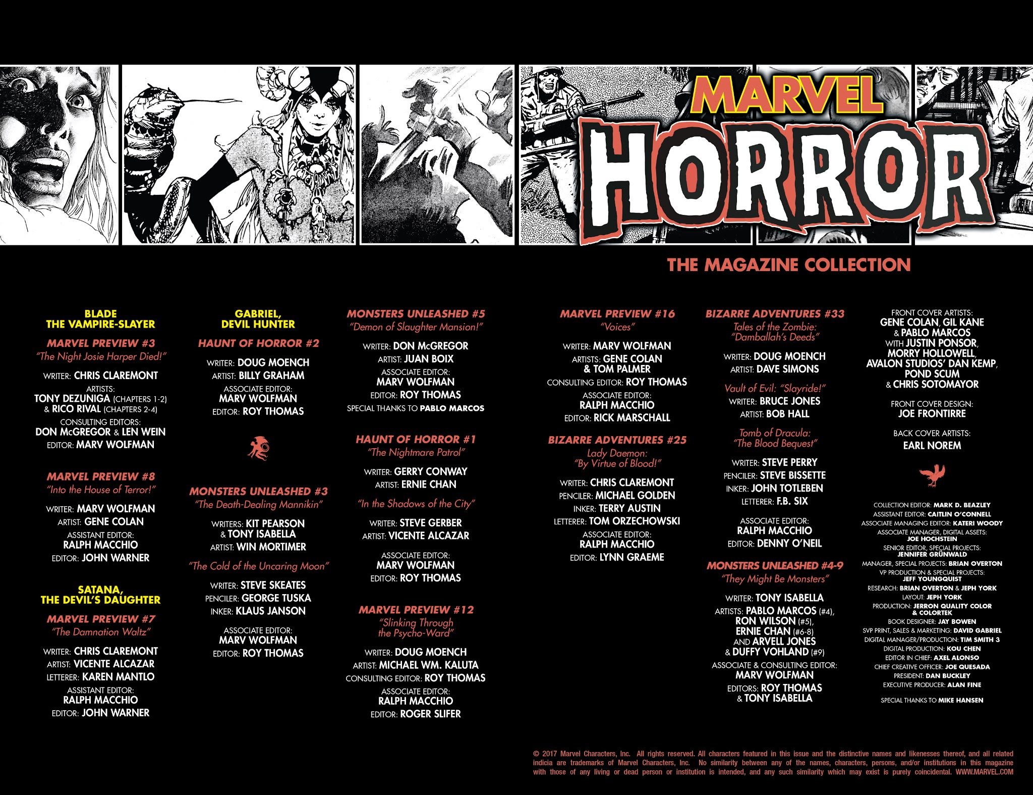 Read online Marvel Horror: The Magazine Collection comic -  Issue # TPB (Part 1) - 3