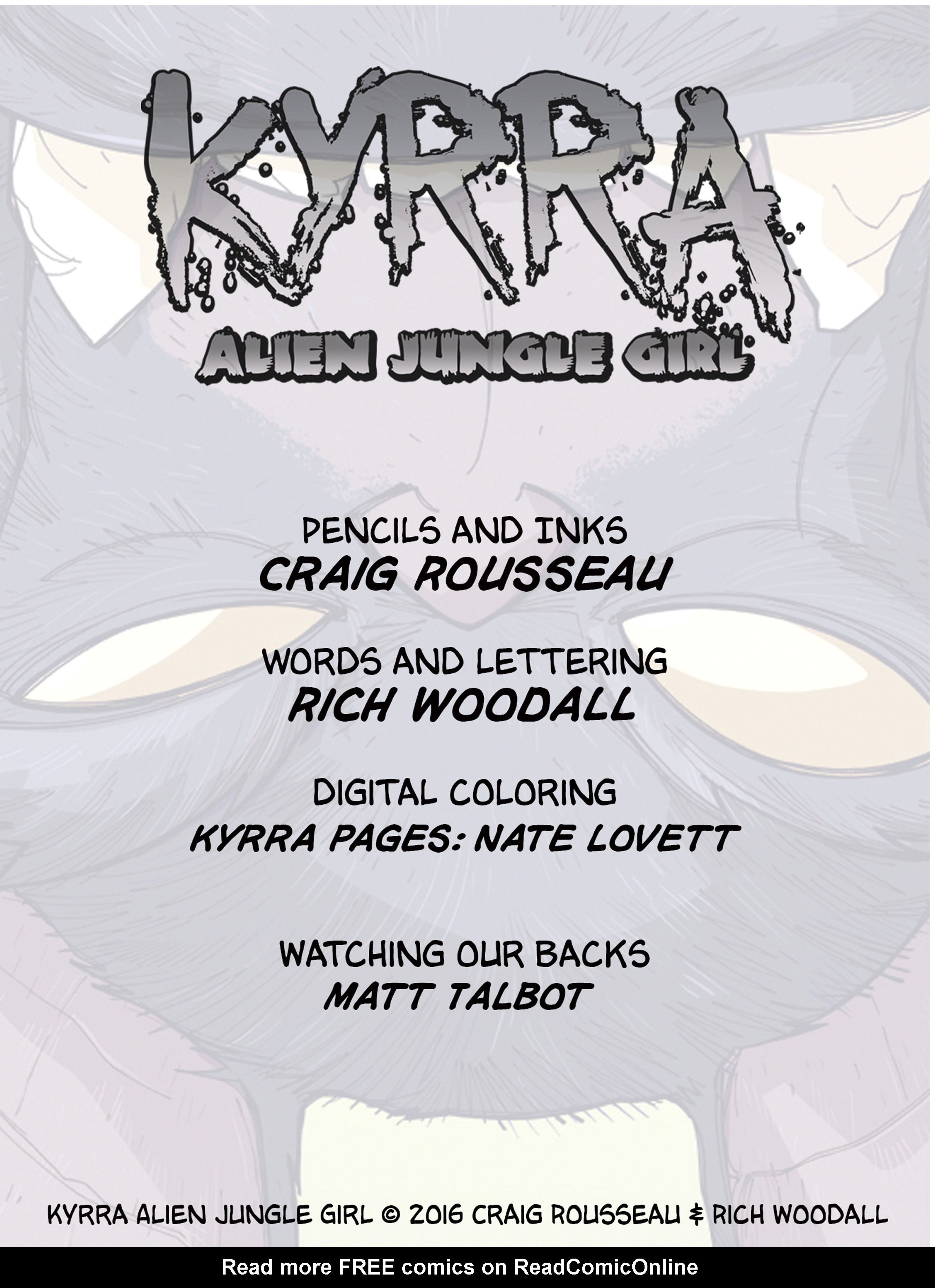 Read online Kyrra: Alien Jungle Girl comic -  Issue #9 - 2