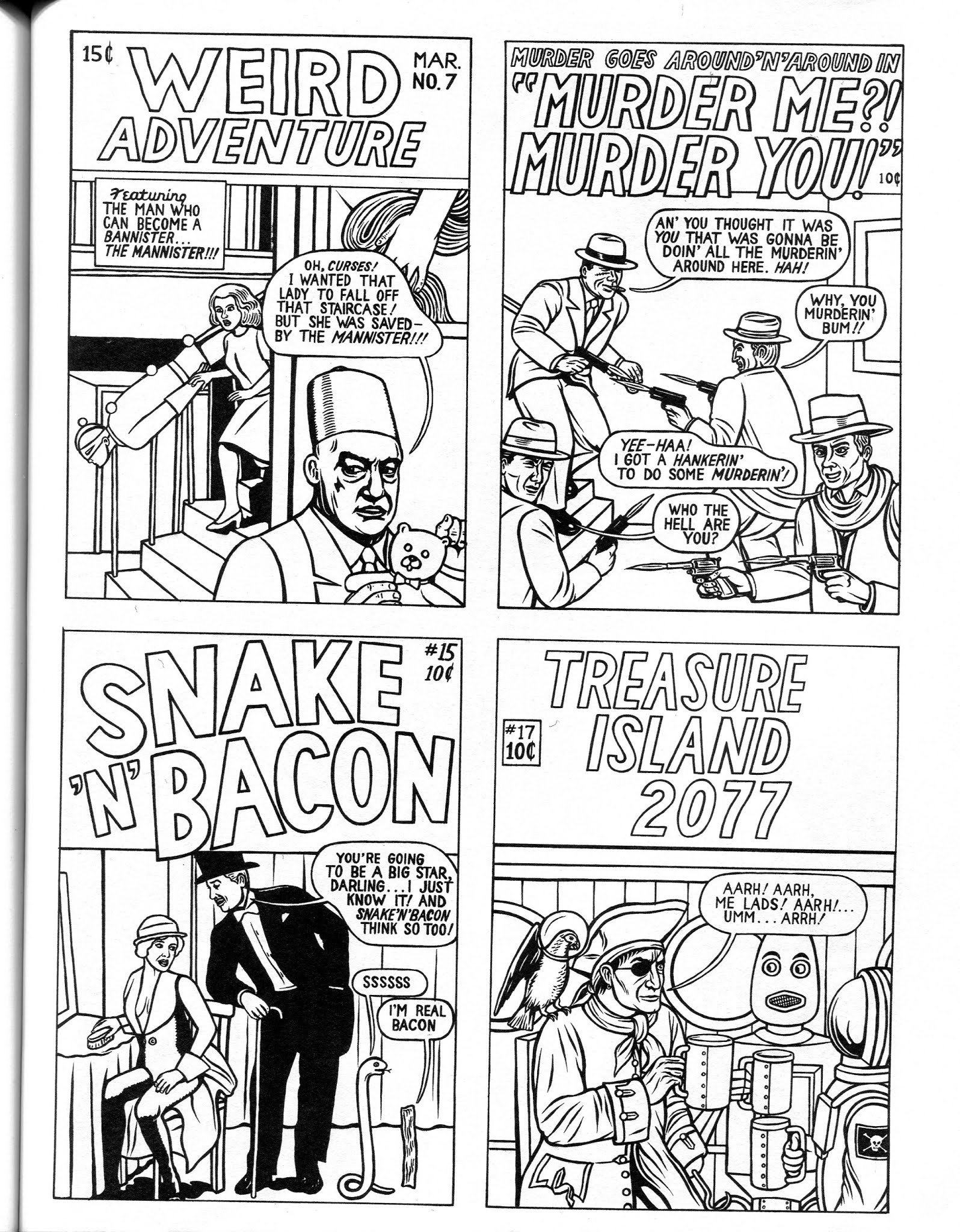 Read online Snake 'N' Bacon's Cartoon Cabaret comic -  Issue # TPB - 86