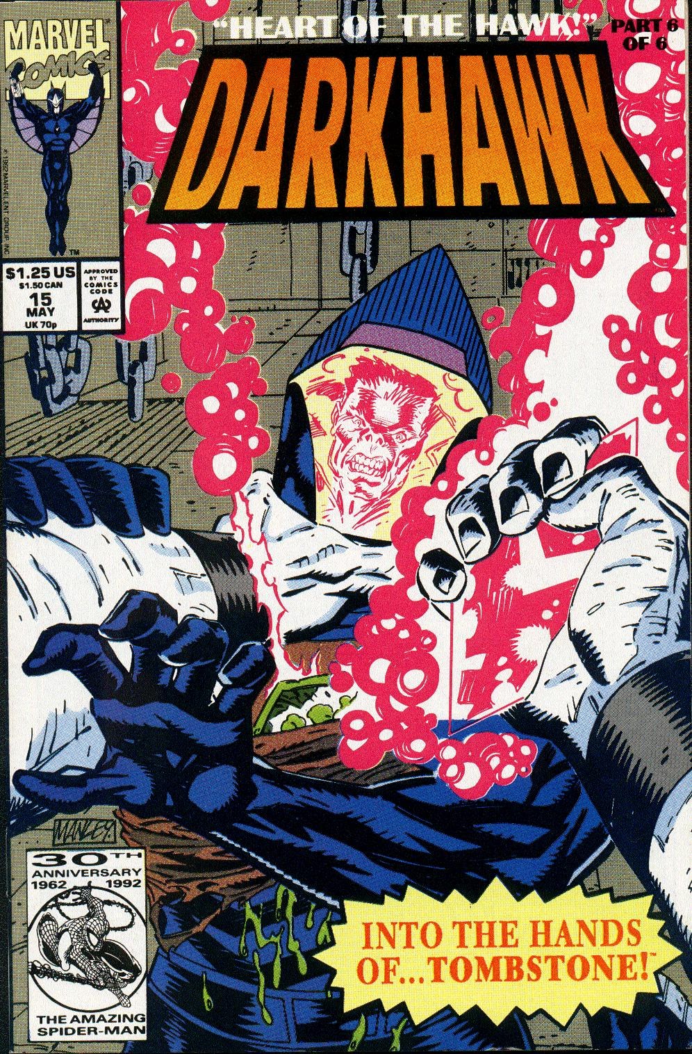 Read online Darkhawk (1991) comic -  Issue #15 - 1