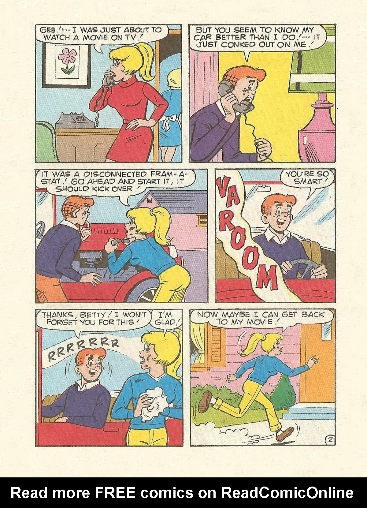 Read online Archie's Double Digest Magazine comic -  Issue #65 - 181