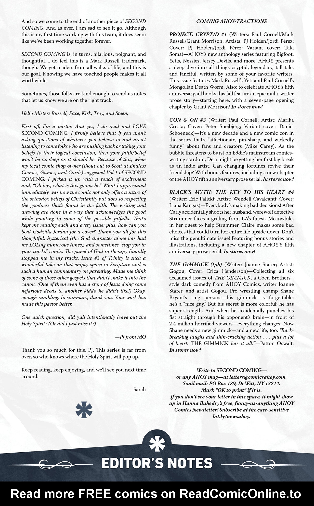 Read online Second Coming: Trinity comic -  Issue #6 - 25