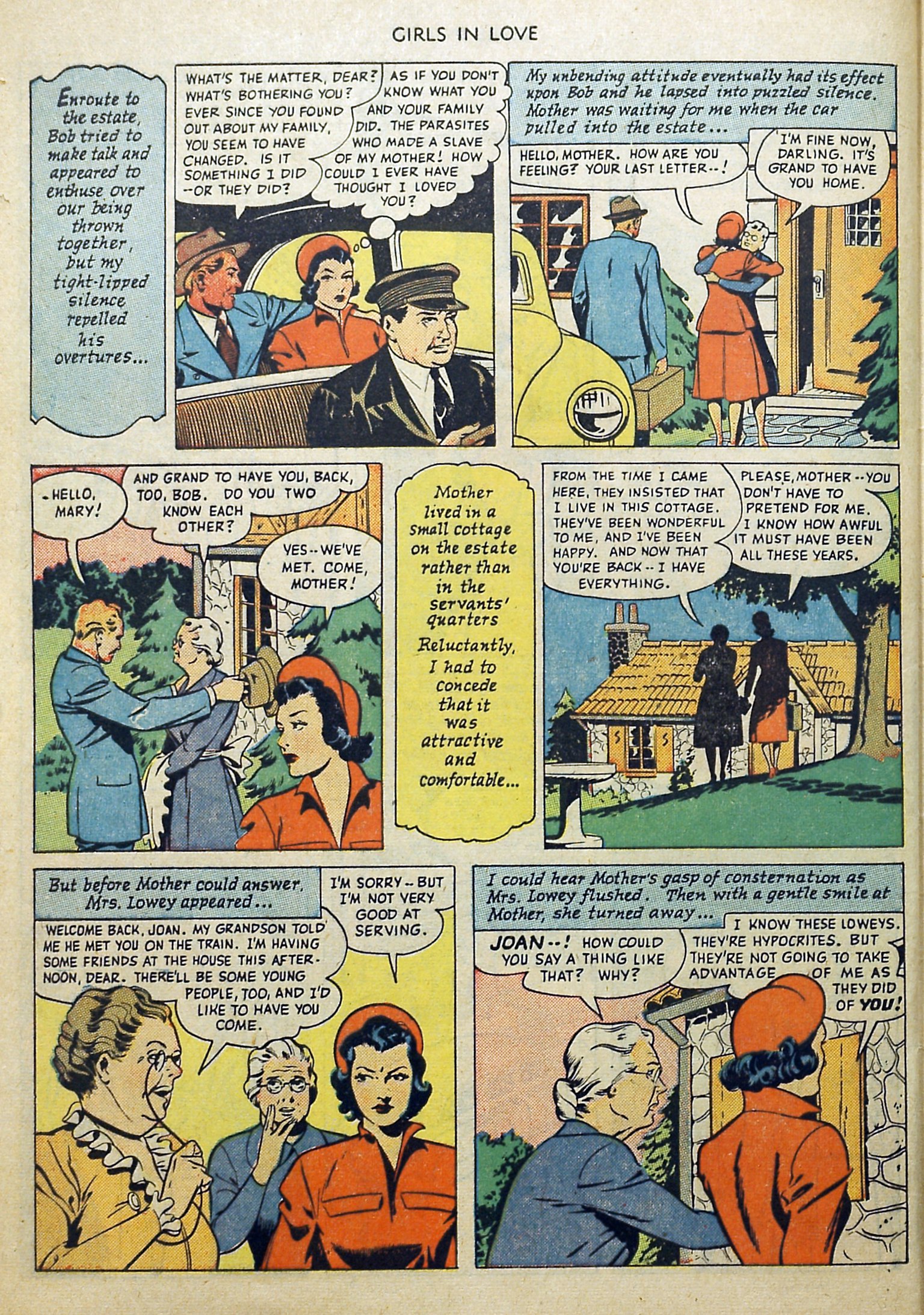 Read online Girls in Love (1950) comic -  Issue #1 - 28