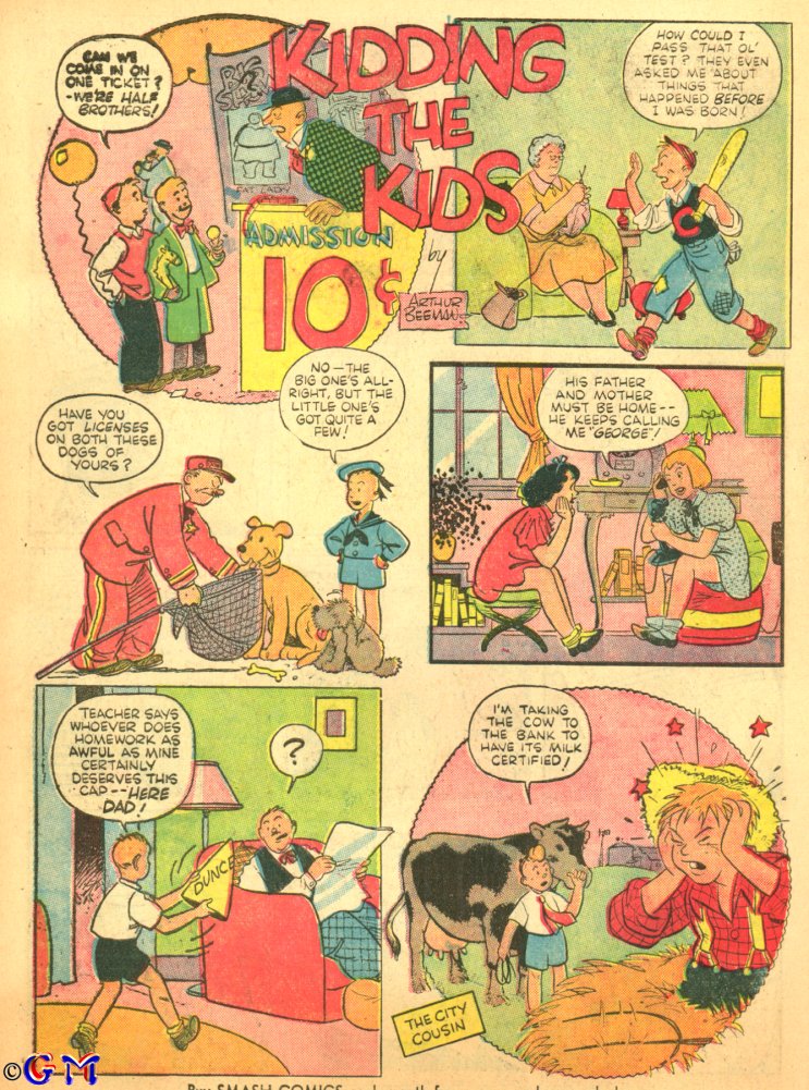 Read online Smash Comics comic -  Issue #17 - 58