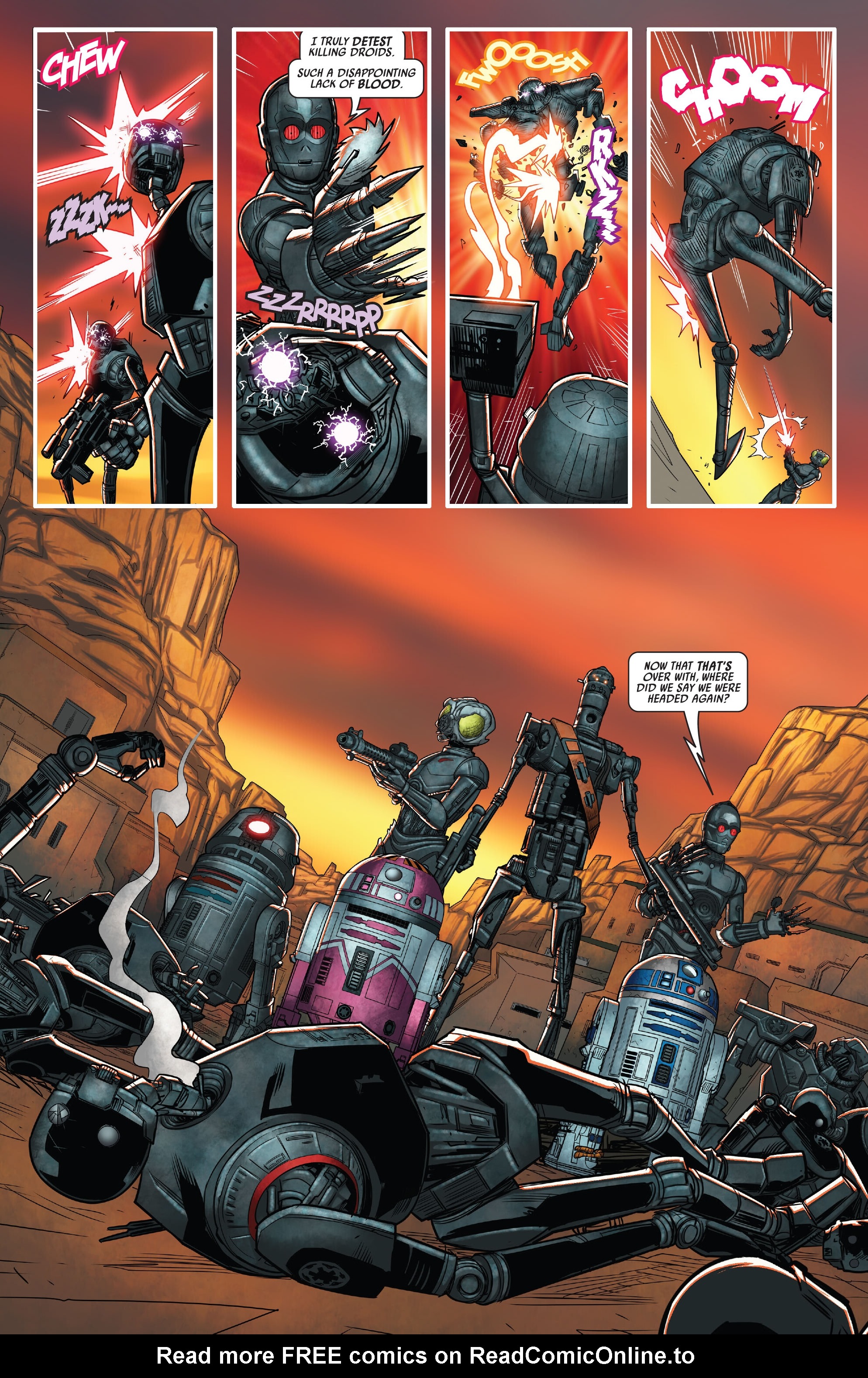 Read online Star Wars: Dark Droids - D-Squad comic -  Issue #4 - 7