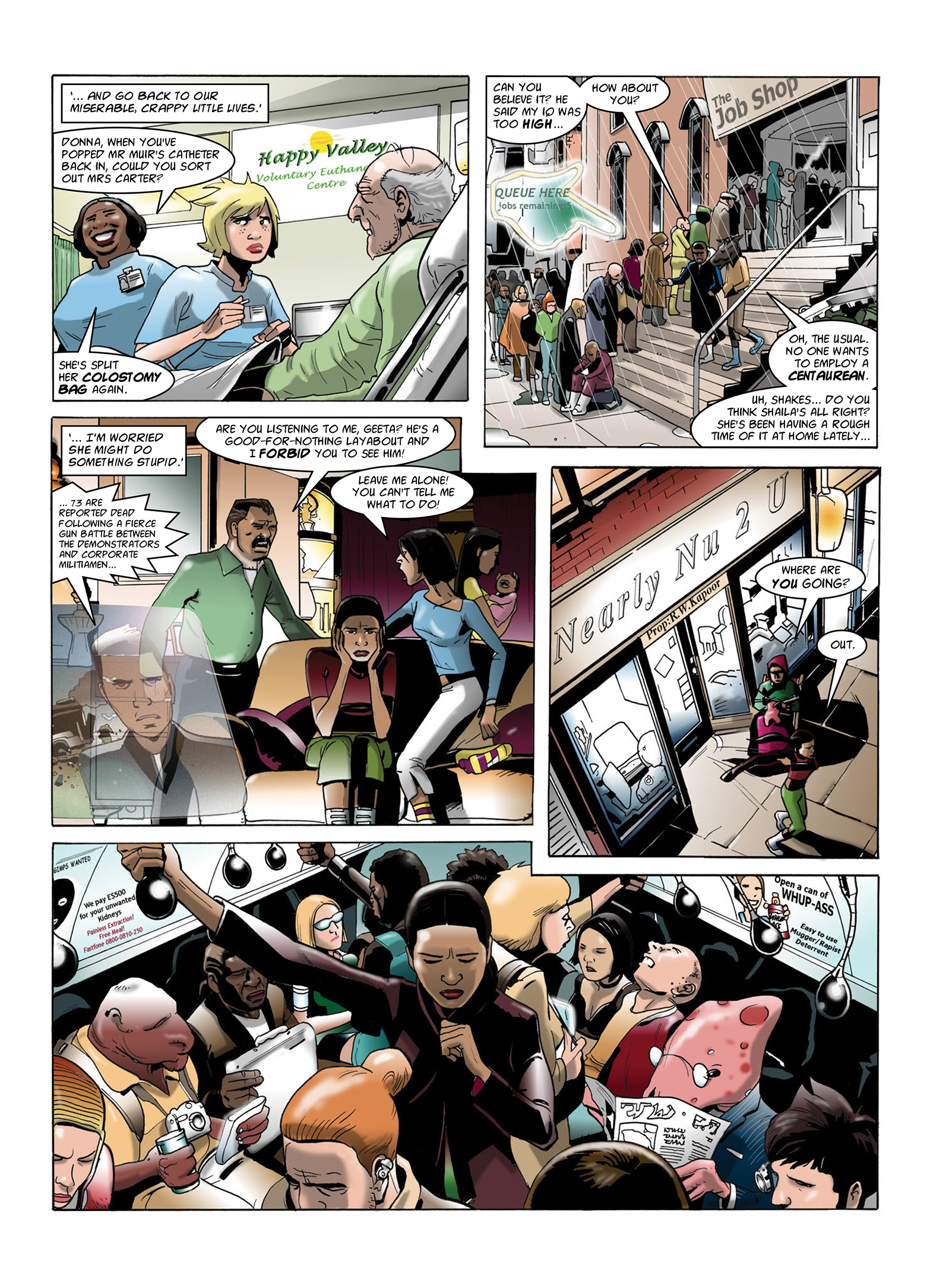 Read online Judge Dredd Megazine (Vol. 5) comic -  Issue #372 - 75