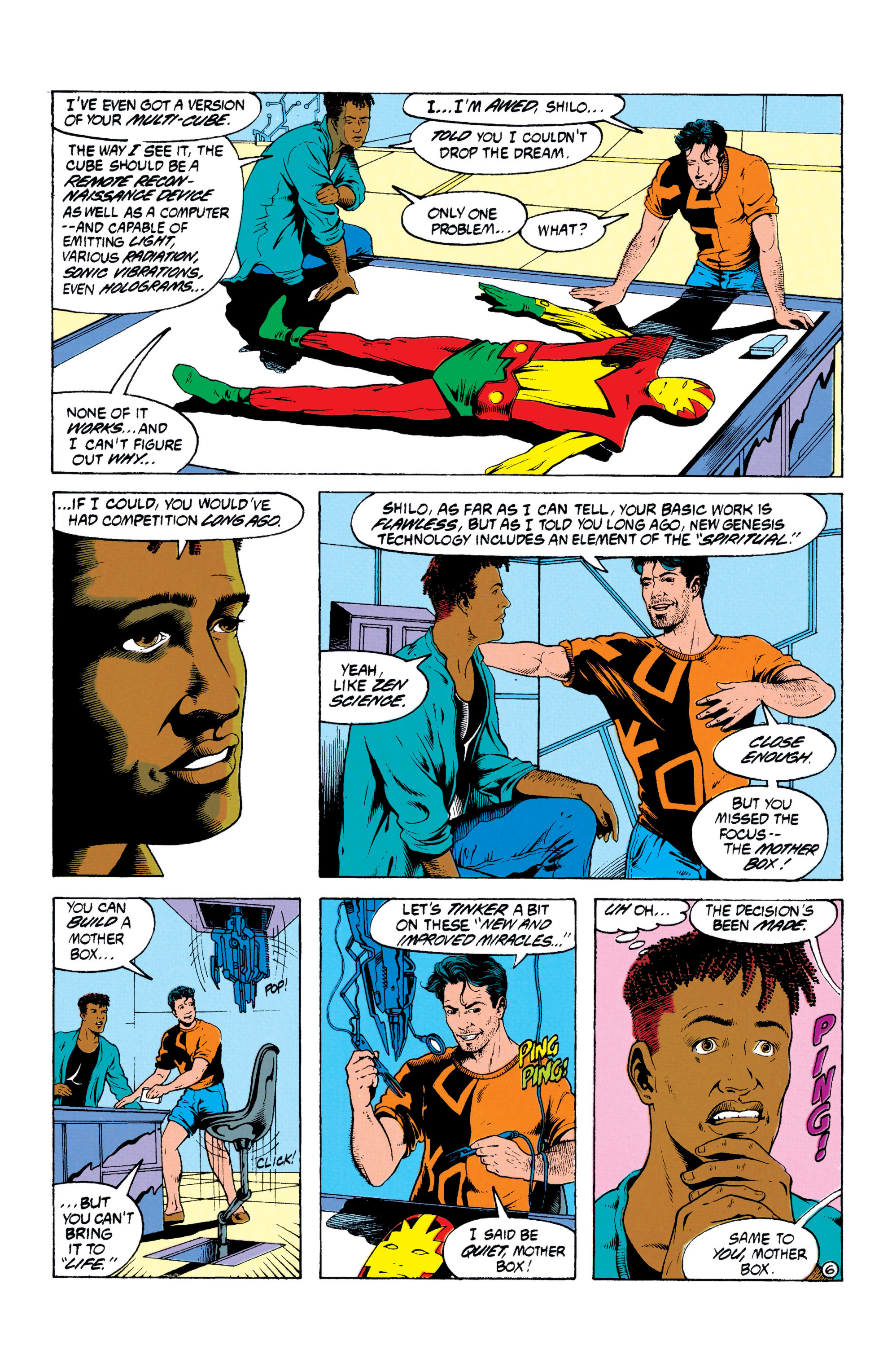 Read online Mister Miracle (1989) comic -  Issue #22 - 7